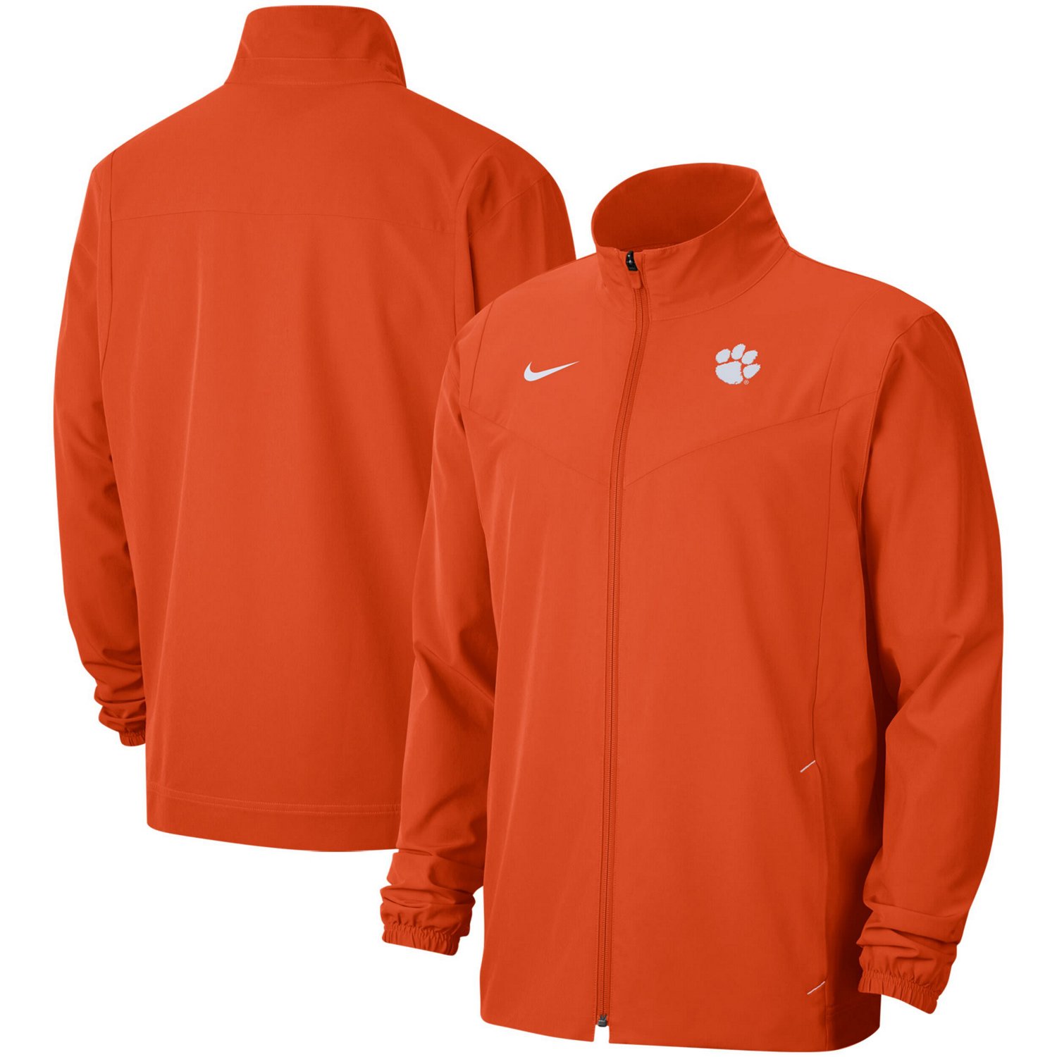 Nike Clemson Tigers 2021 Sideline Full-Zip Jacket | Academy