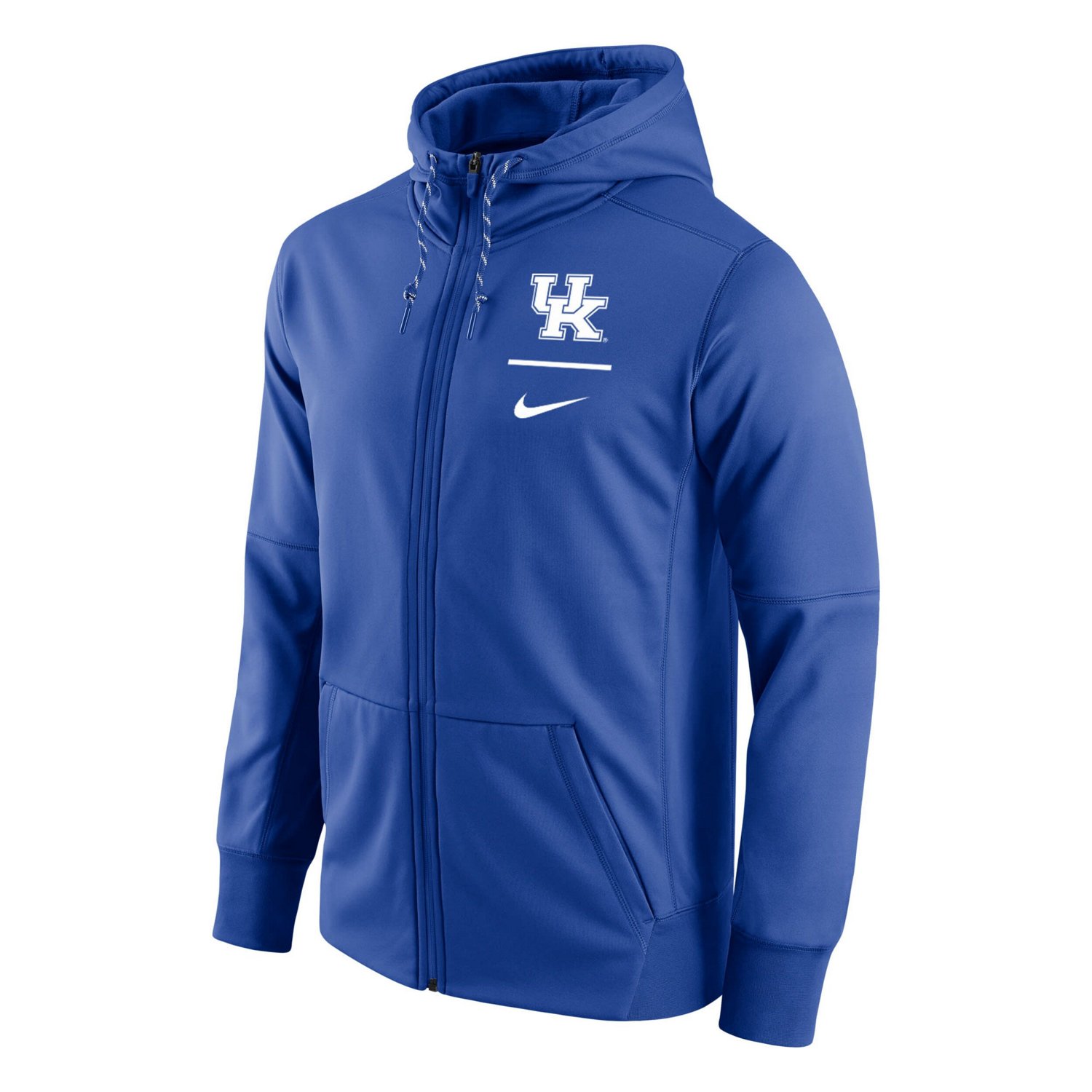 Nike Kentucky Wildcats Logo Stack Performance FullZip Hoodie Academy