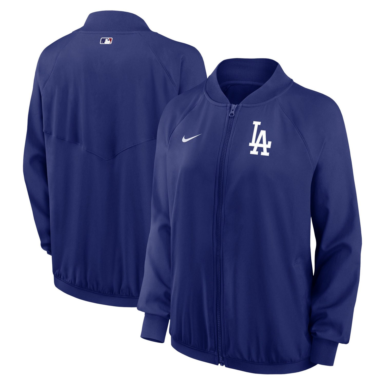 Nike Los Angeles Dodgers Authentic Collection Team Raglan Performance ...