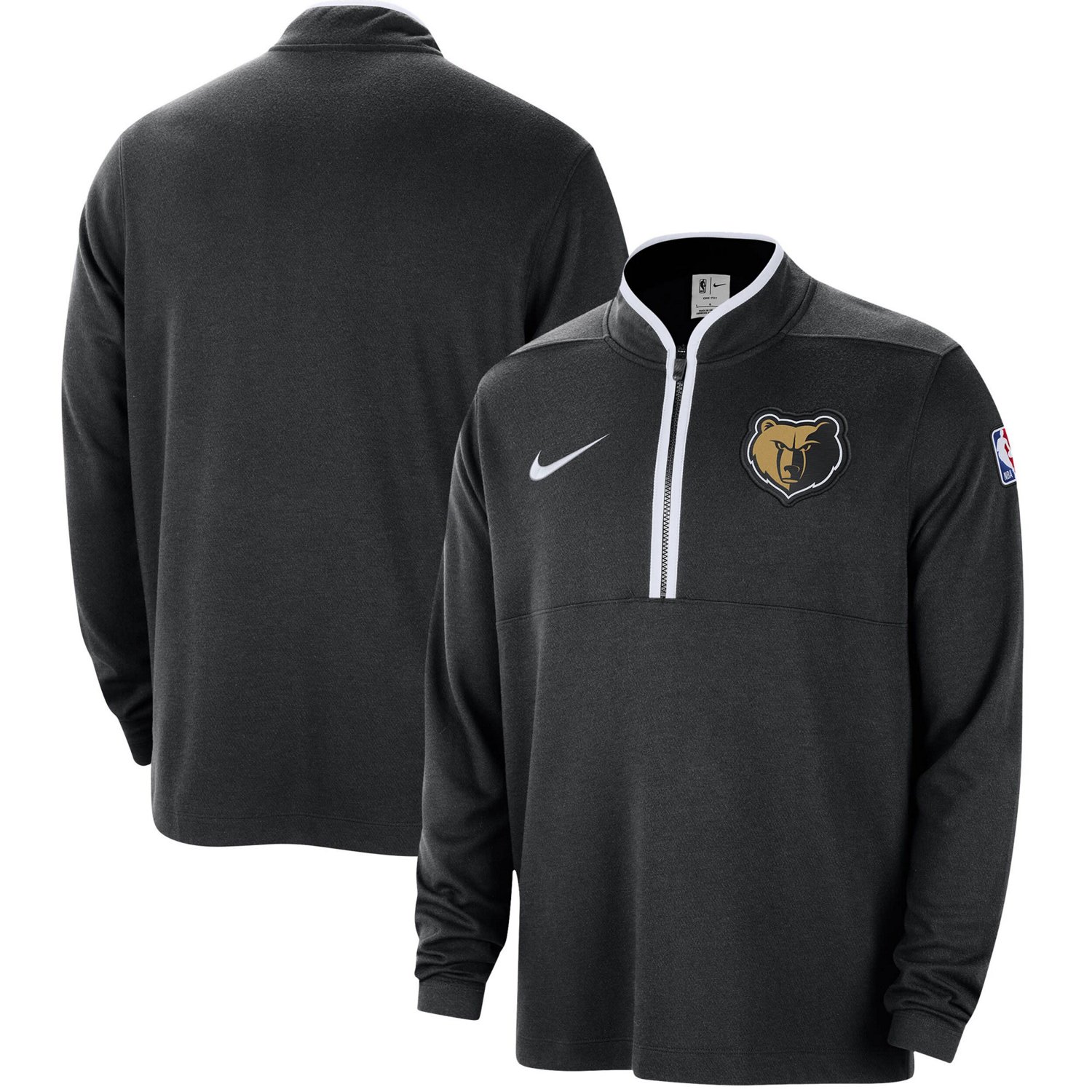 Nike Memphis Grizzlies 2023/24 City Edition Authentic Coaches Half-Zip ...