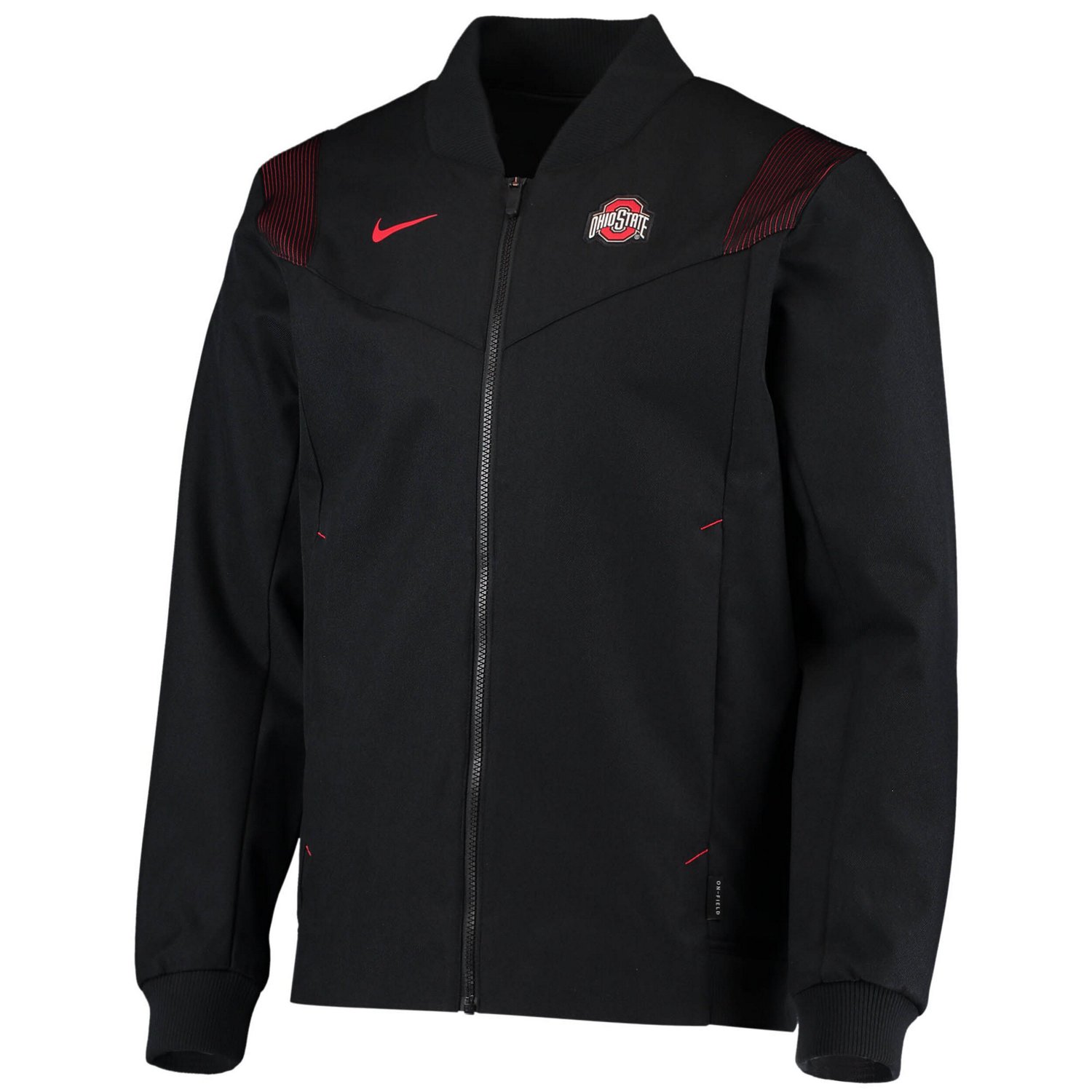 Nike Ohio State Buckeyes Full-Zip Bomber Jacket | Academy