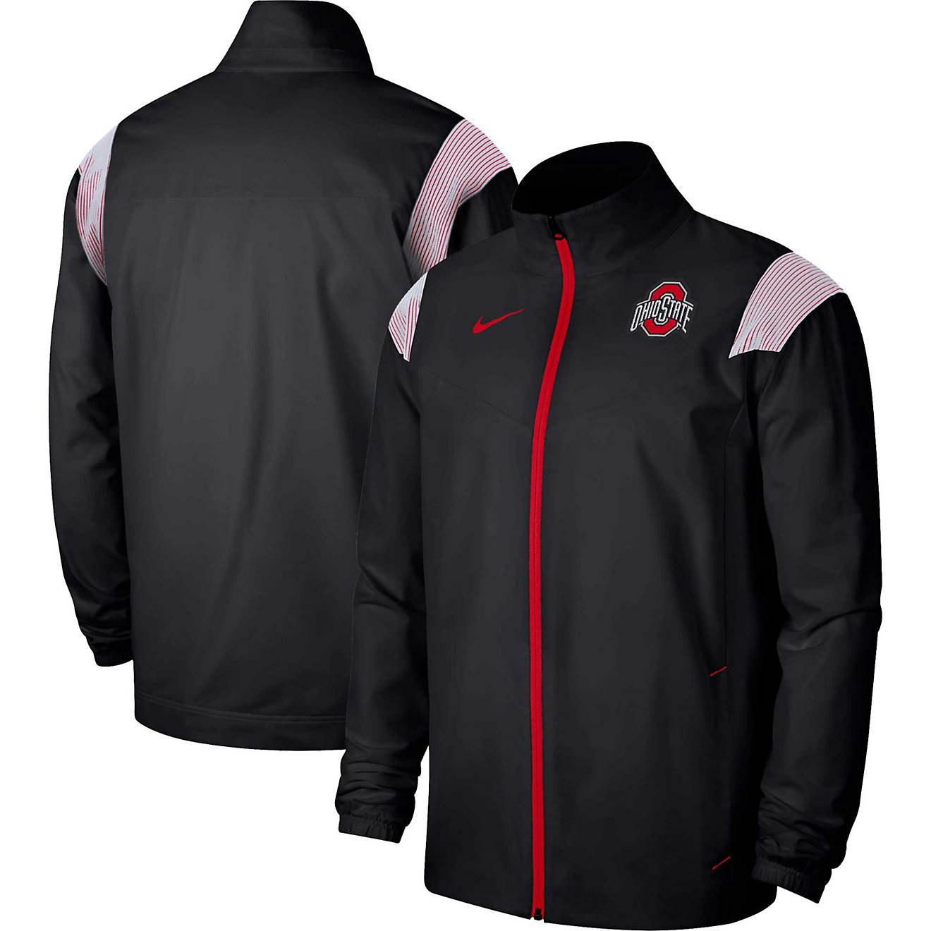 Nike Ohio State Buckeyes Woven Full-Zip Jacket | Academy