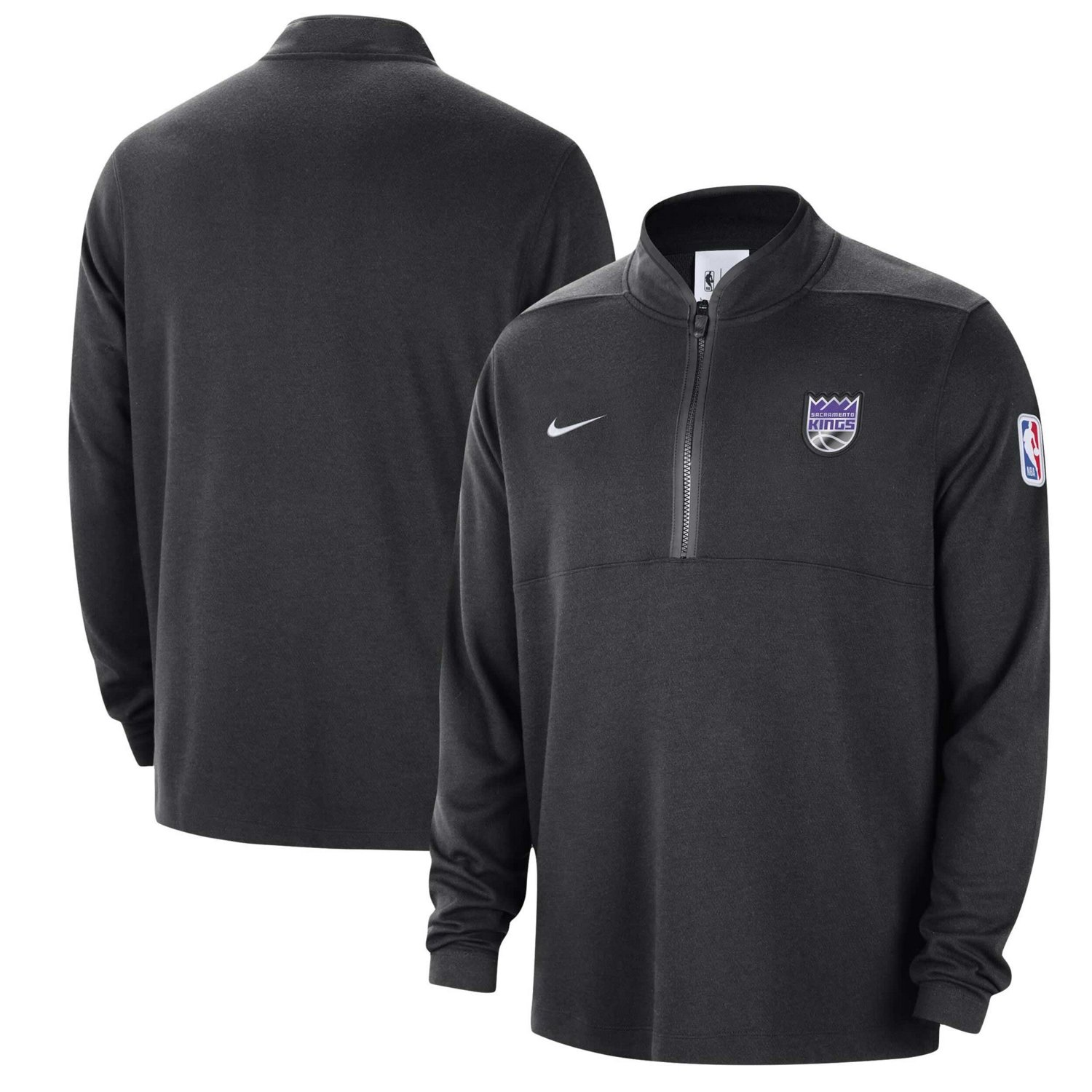 Nike Sacramento Kings Authentic Performance Half-Zip Jacket | Academy