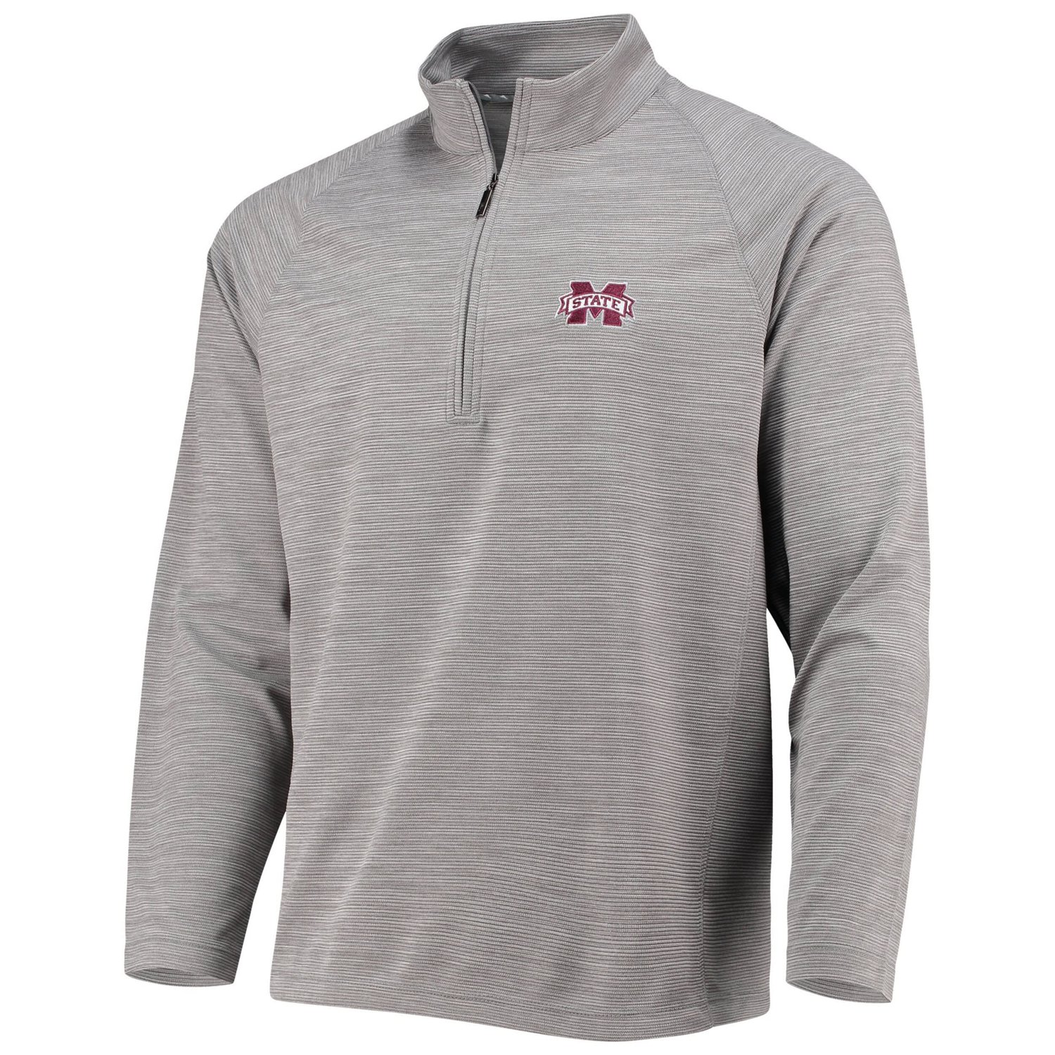 Tommy Bahama Mississippi State Bulldogs Play Action Raglan Half-Zip ...