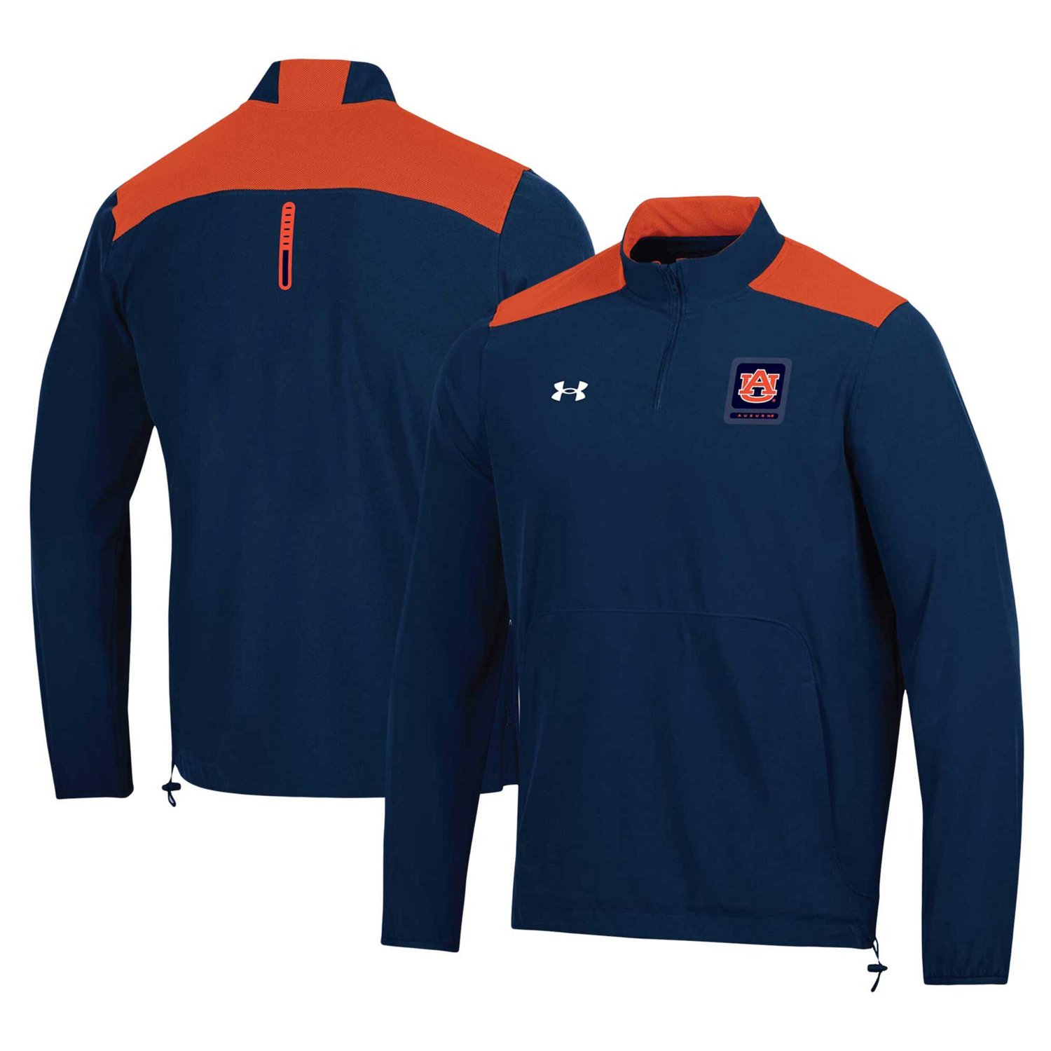 Under Armour Auburn Tigers 2023 Motivate Half-Zip Top | Academy