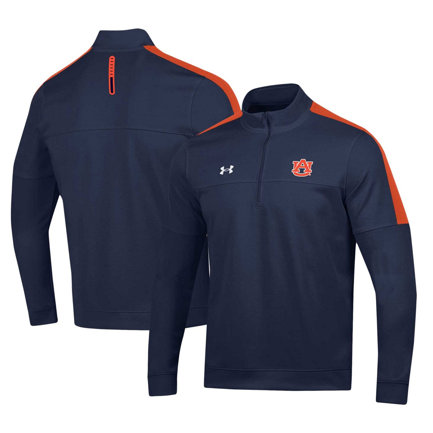 Under Armour Auburn Tigers Motivate Half-Zip Jacket | Academy