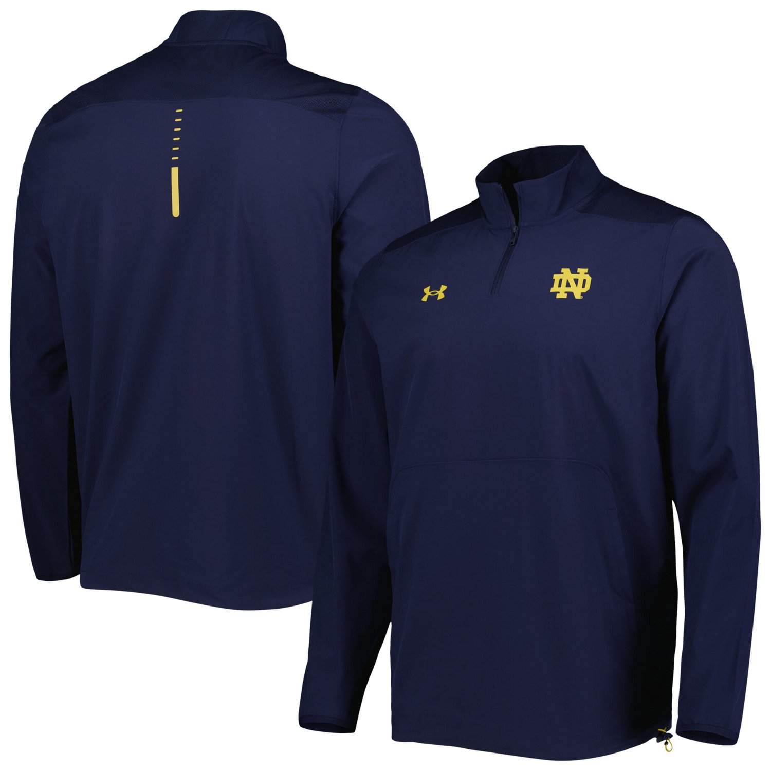 Under Armour Notre Dame Fighting Irish Motivate 20 QuarterZip