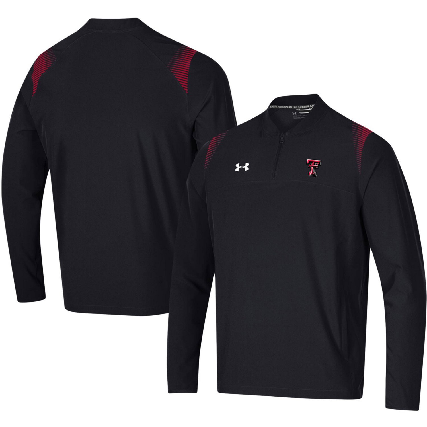 Under Armour Texas Tech Red Raiders 2021 Sideline Motivate Quarter-Zip ...