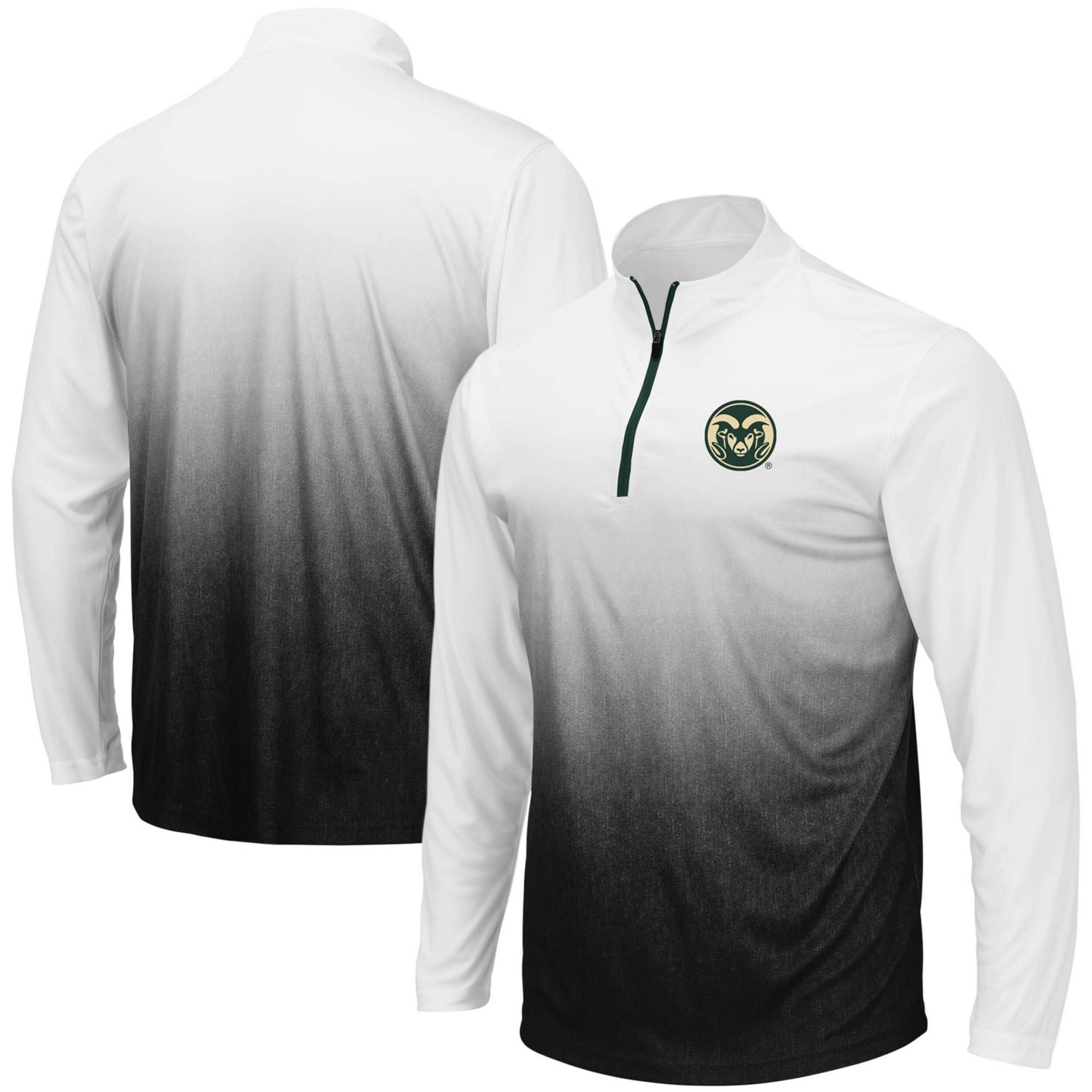 Colosseum Colorado State Rams Magic Team Logo Quarter-Zip Jacket | Academy