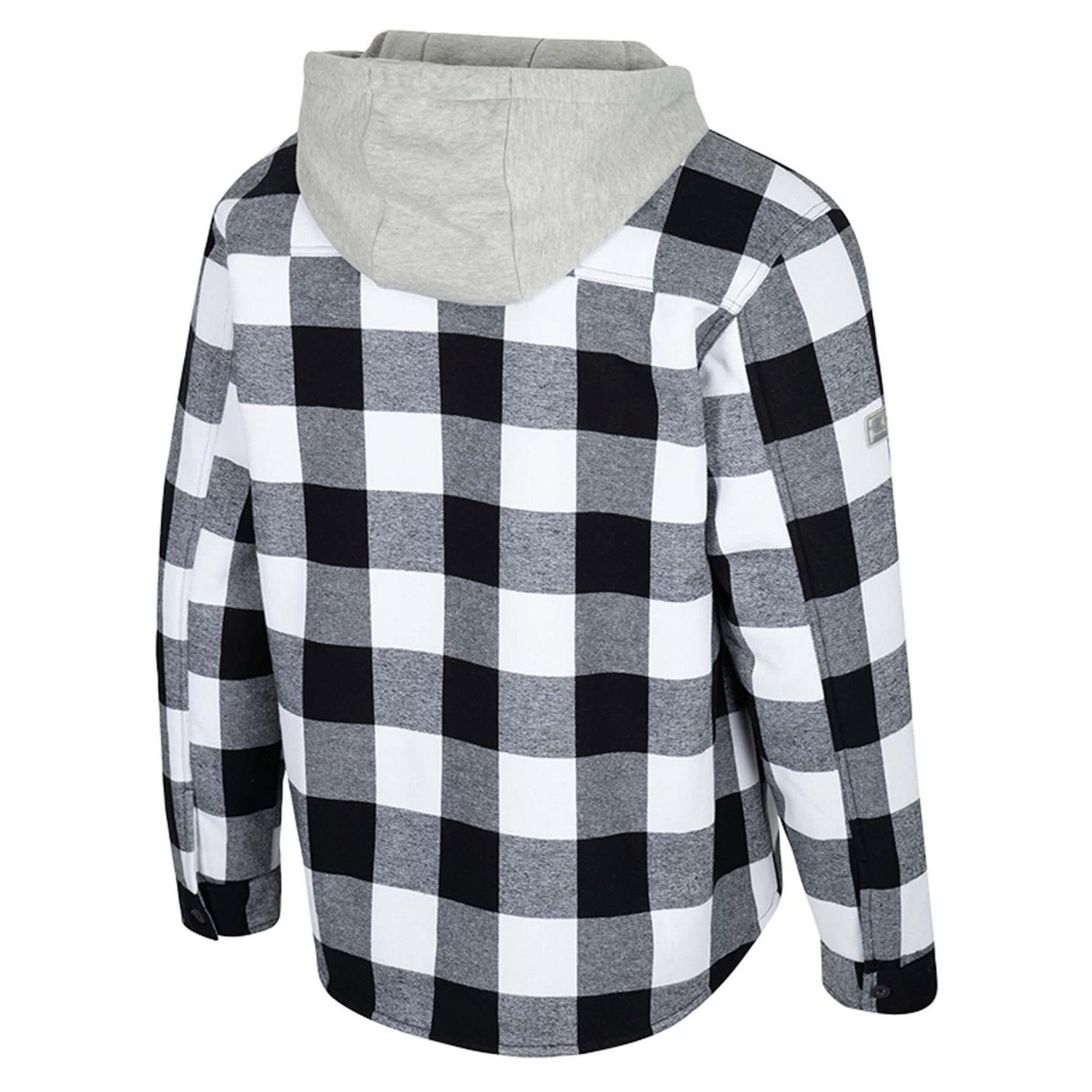 Colosseum White Pitt Panthers Buffalo Plaid Full-Zip Jacket | Academy
