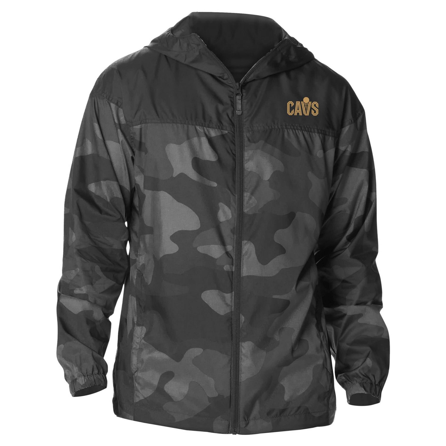 Columbia Cleveland Cavaliers Camo Flash Challenger Windbreaker Full-Zip ...