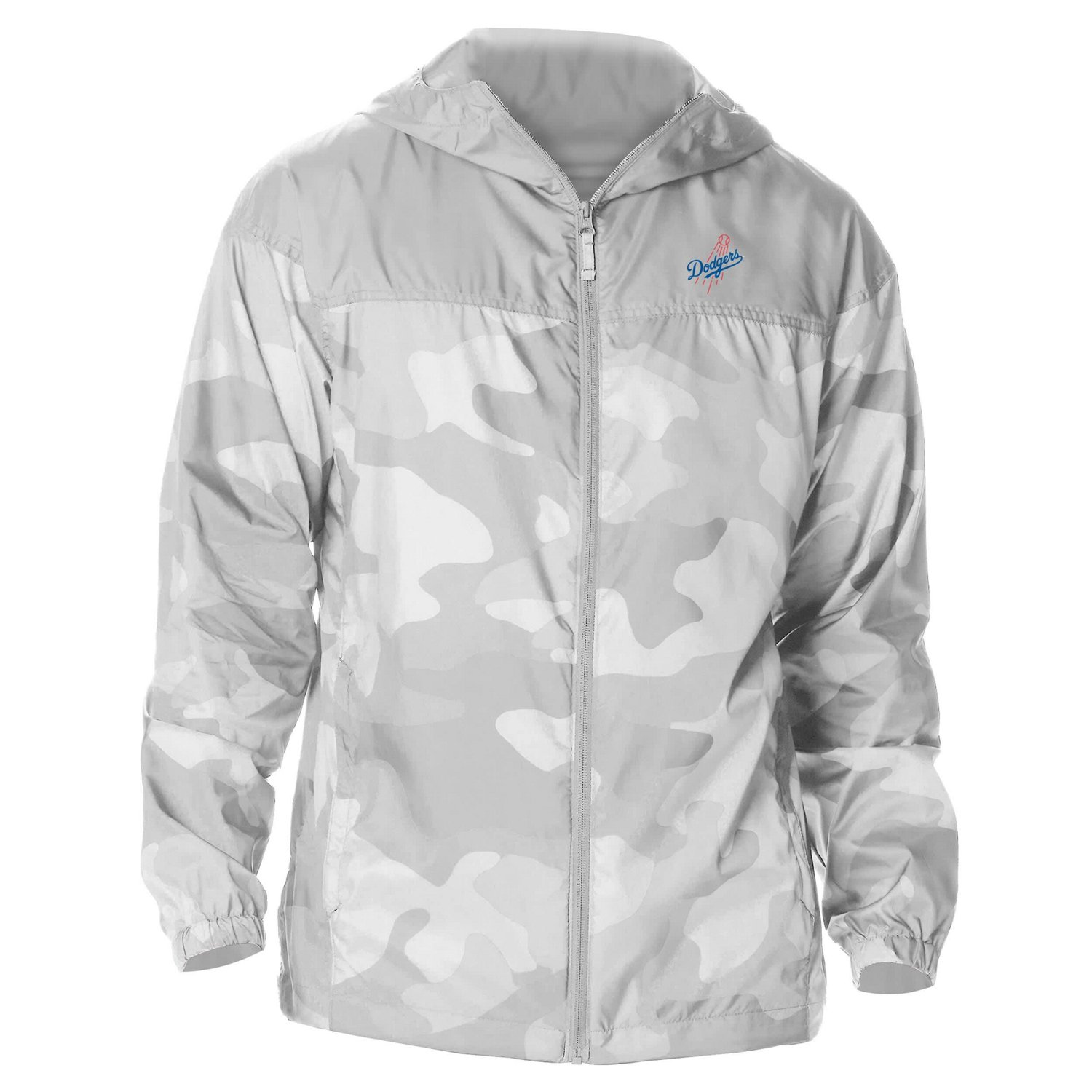 Columbia Los Angeles Dodgers Camo Flash Challenger Full-Zip Windbreaker ...