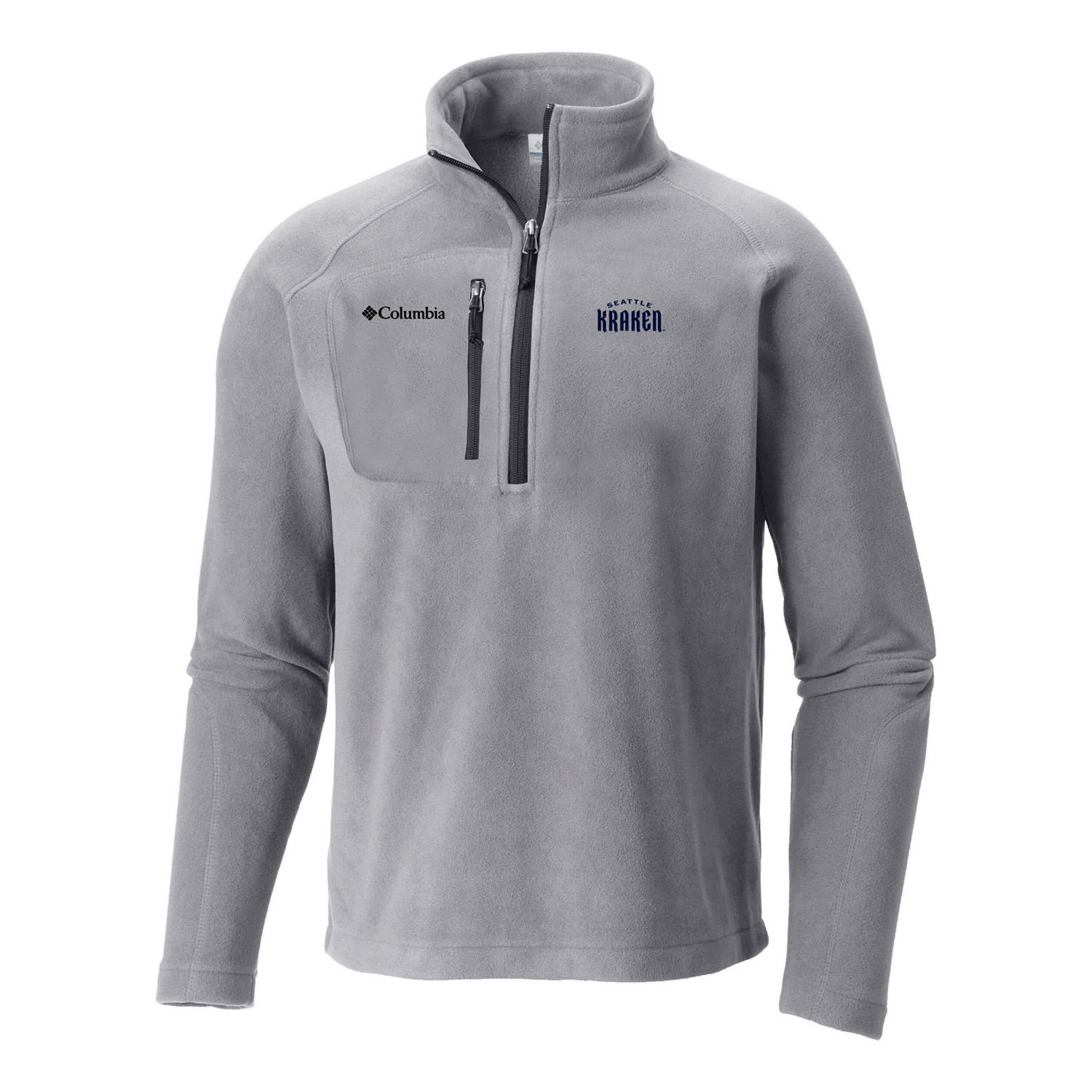 Columbia Seattle Kraken Fast Trek III Raglan Half-Zip Fleece Jacket ...