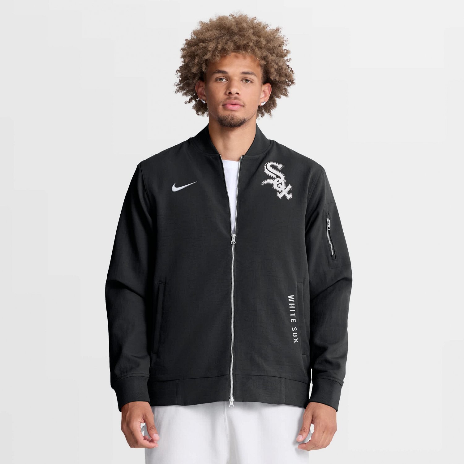 Nike Chicago White Sox Authentic Collection Dugout Relaxed Full-Zip ...