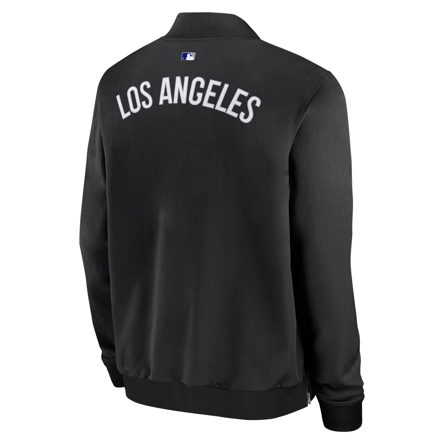 Nike Los Angeles Dodgers Authentic Collection Dugout Full-Zip Bomber ...
