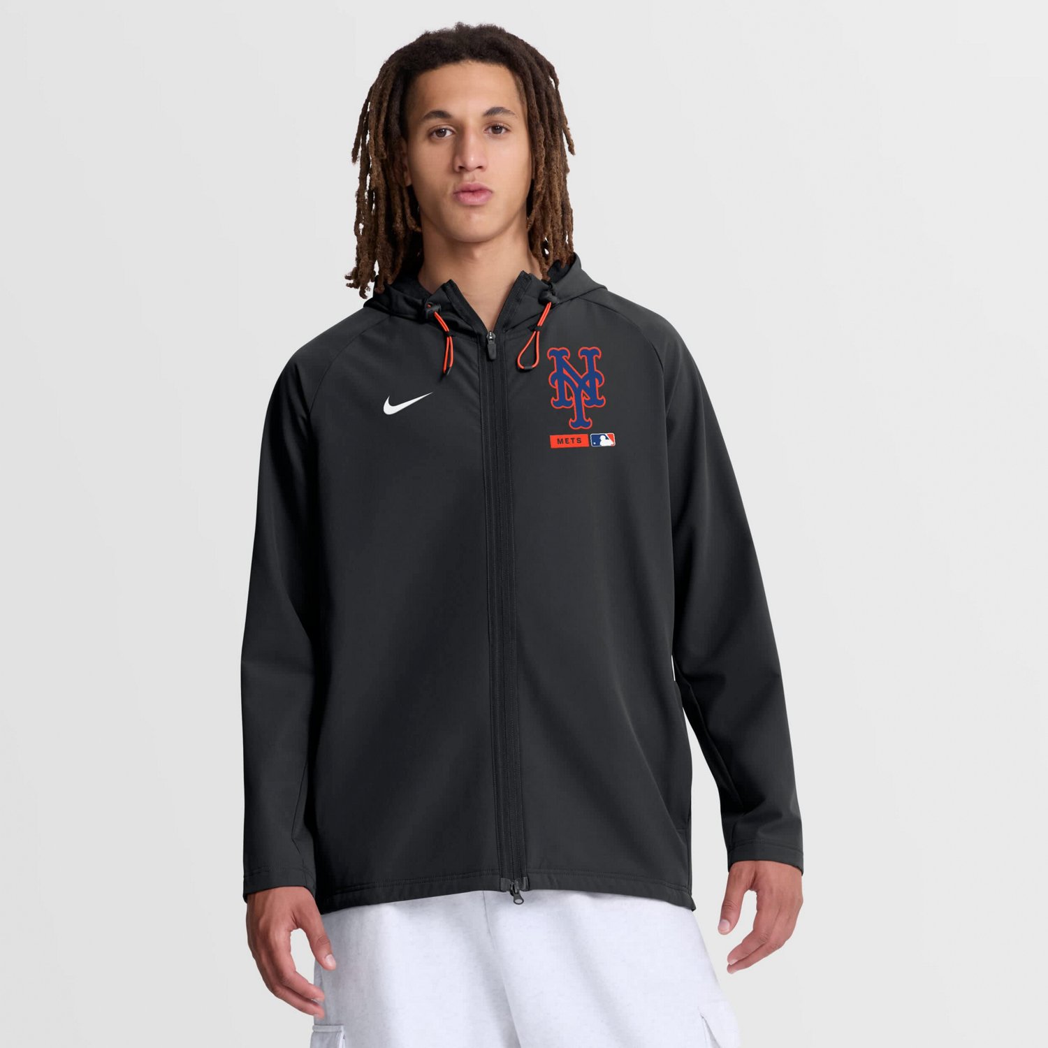 Nike New York Mets Authentic Collection Raglan Therma-FIT Full-Zip ...