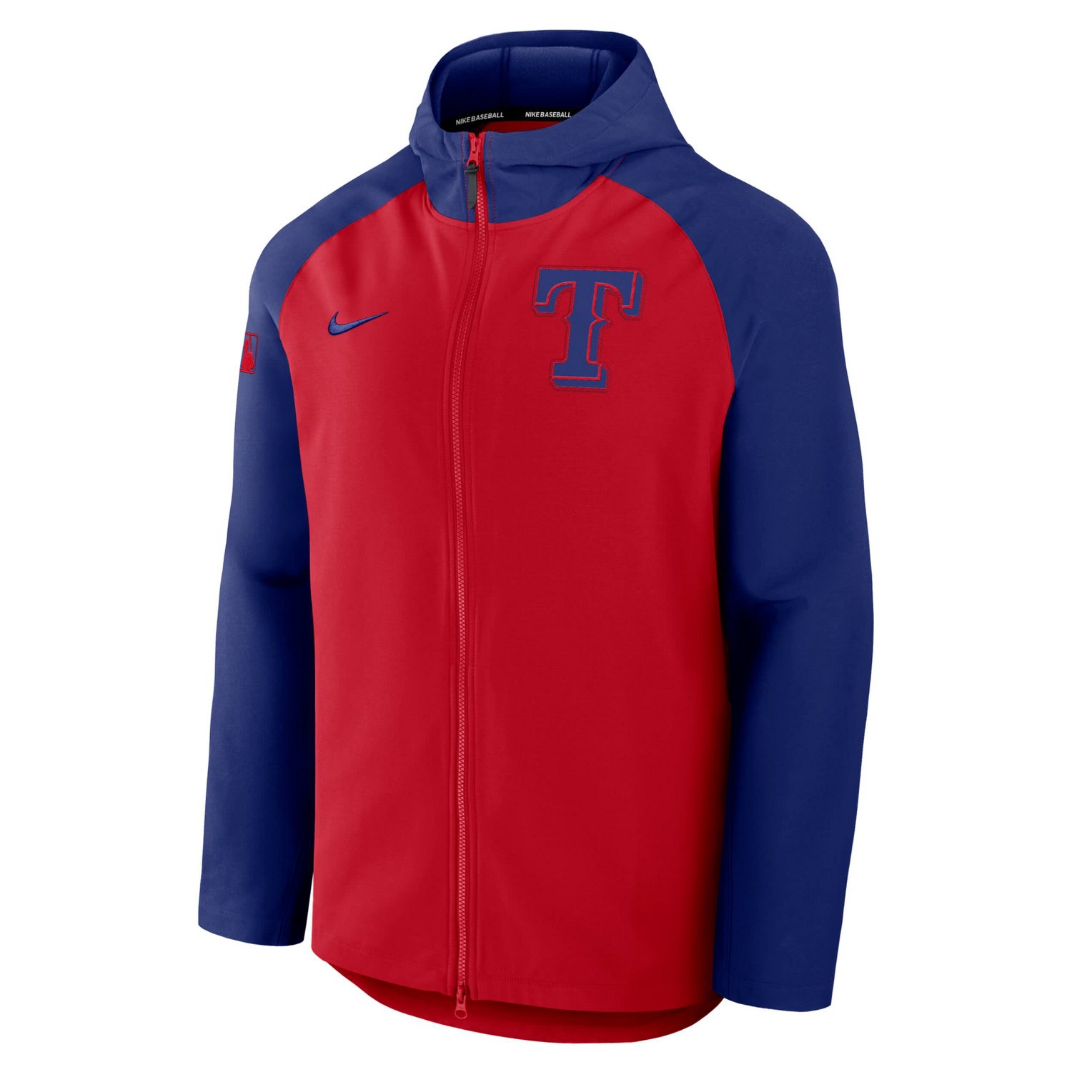 Nike Royal Texas Rangers Authentic Collection Raglan Performance Full ...
