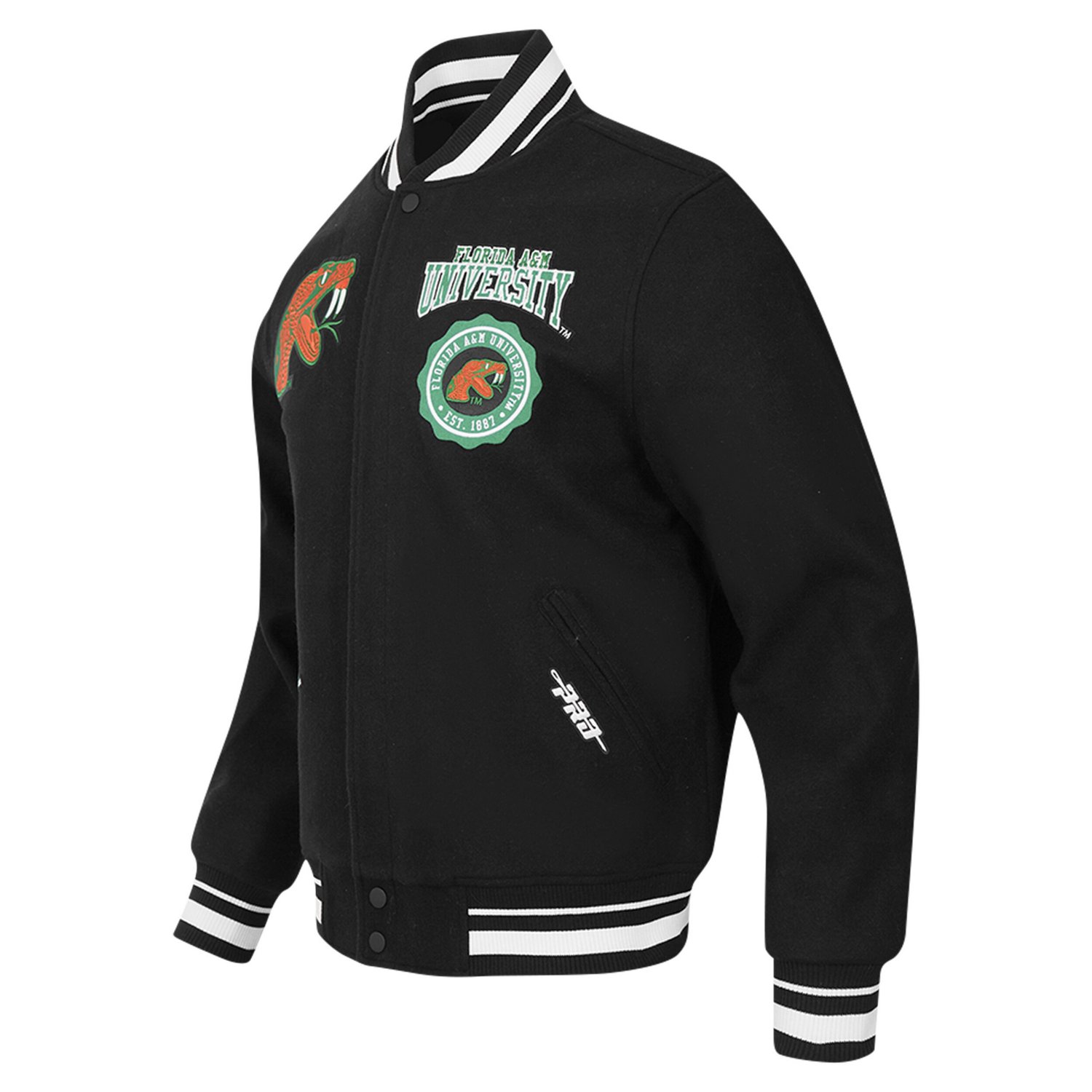 Pro Standard Florida AM Rattlers Crest Wool Full-Zip Jacket | Academy