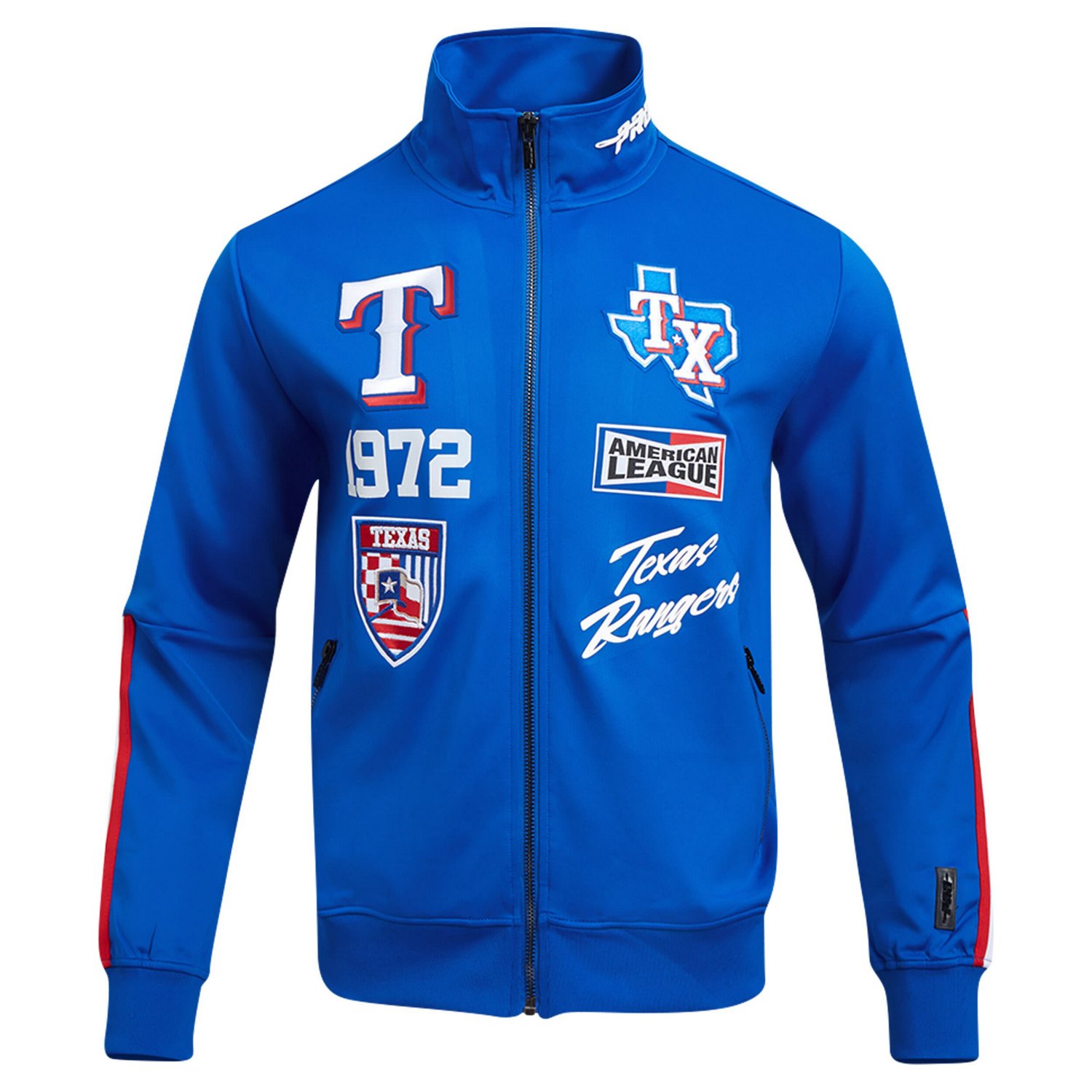 Pro Standard Texas Rangers Fast Lane Full-Zip Track Jacket | Academy