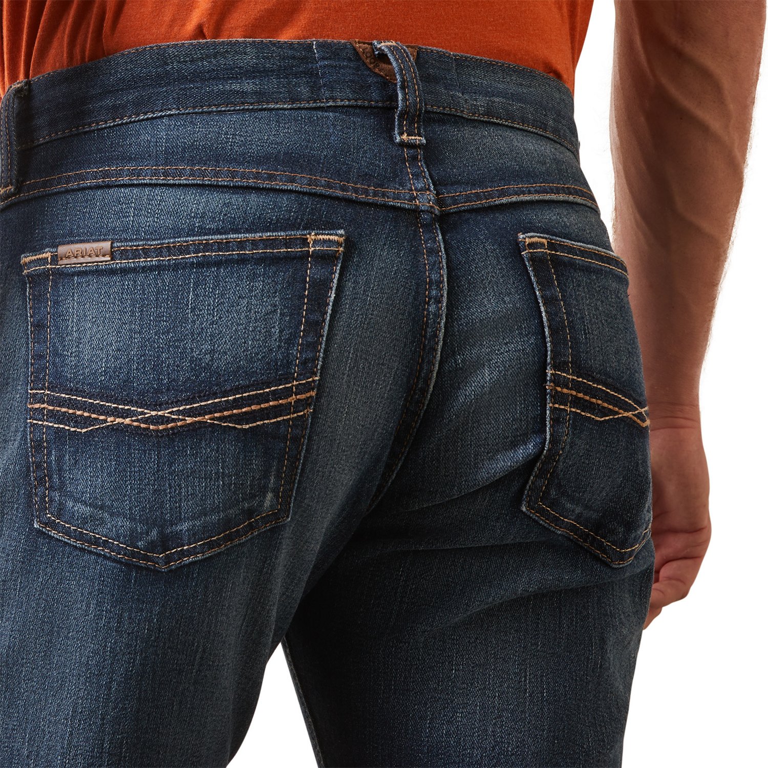 Ariat Men's M7 Rocker Stretch Legacy 2.0 Stackable Straight Leg Jeans ...