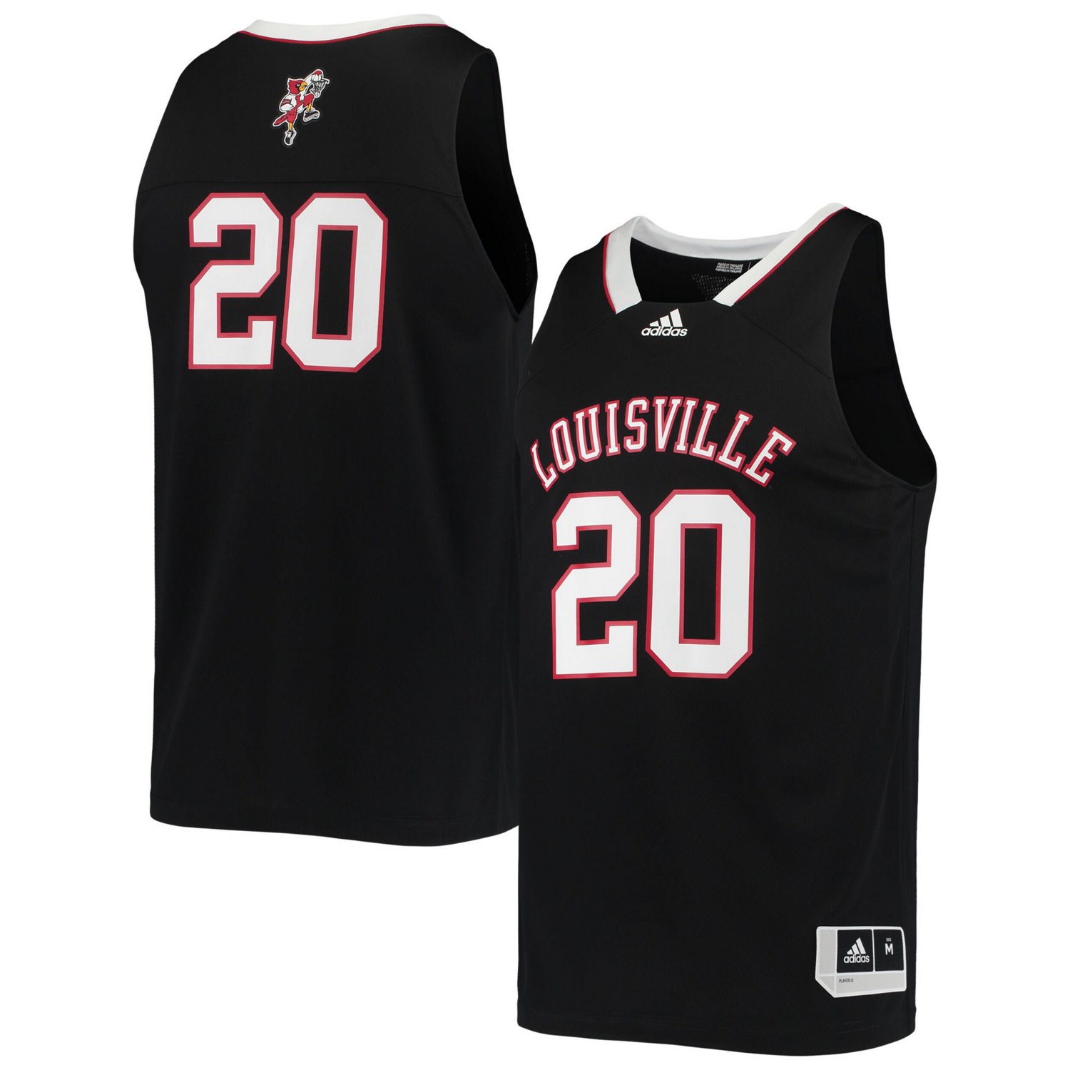 adidas 20 Louisville Cardinals Reverse Retro Jersey | Academy