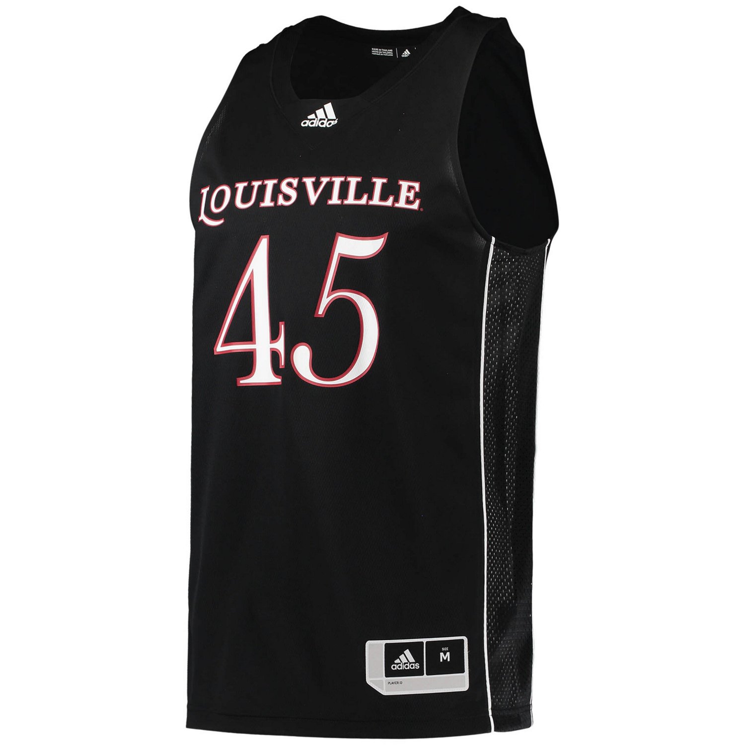 adidas 45 Louisville Cardinals Swingman Basketball Jersey Academy