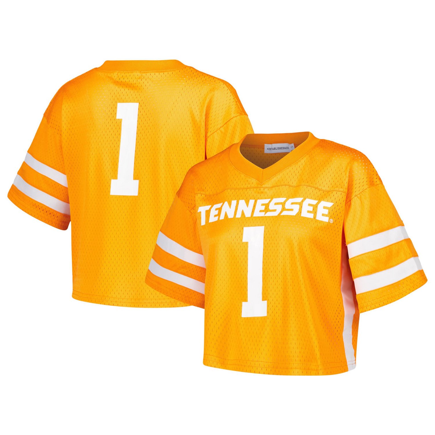 Established Co Tennessee Tennessee Volunteers Fashion Boxy Cropped