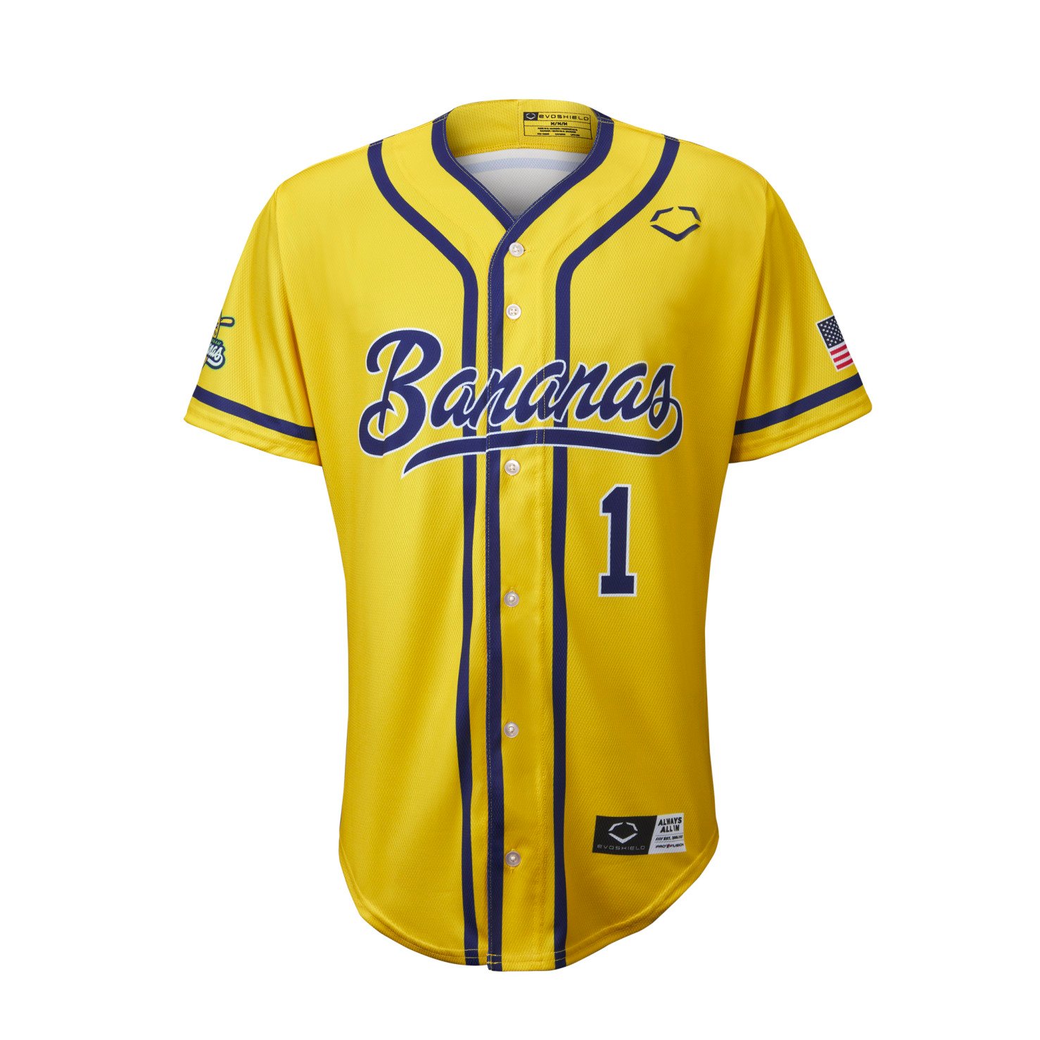 EvoShield Adults' Savannah Bananas Replica Jersey | Academy