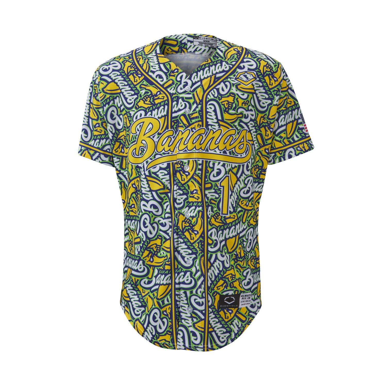 EvoShield Savannah Bananas Youth Replica Jersey | Academy