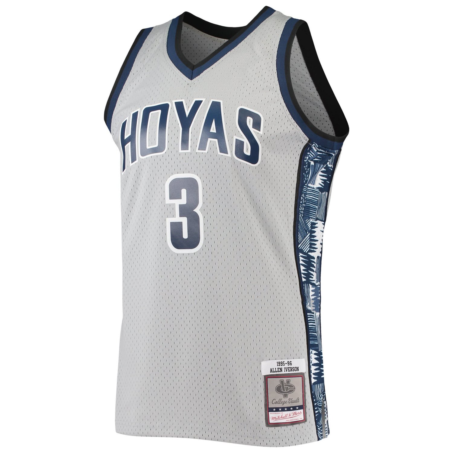 Mitchell Ness Allen Iverson Georgetown Hoyas 1995/96 Swingman Replica ...