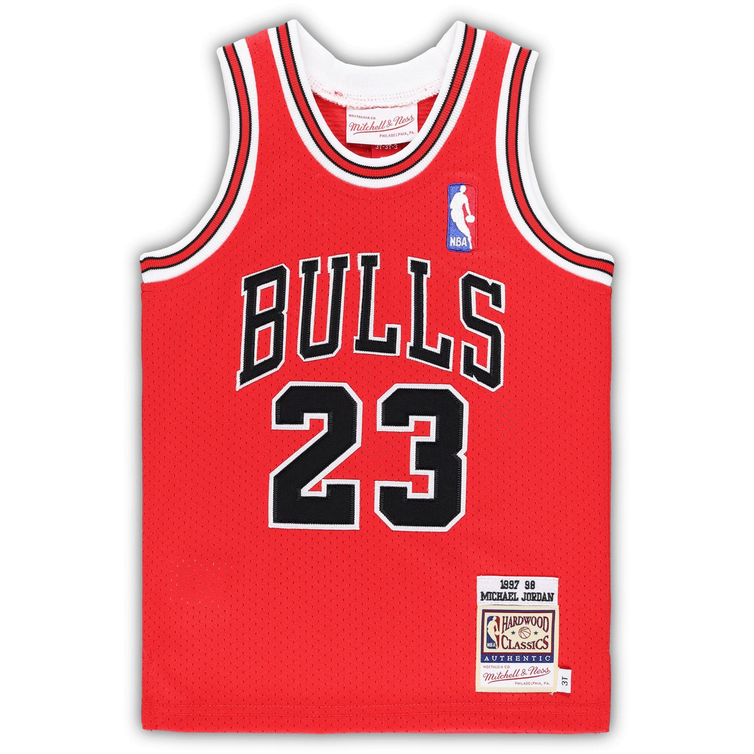 Mitchell Ness Michael Jordan Chicago Bulls 1997/98 Hardwood Classics ...