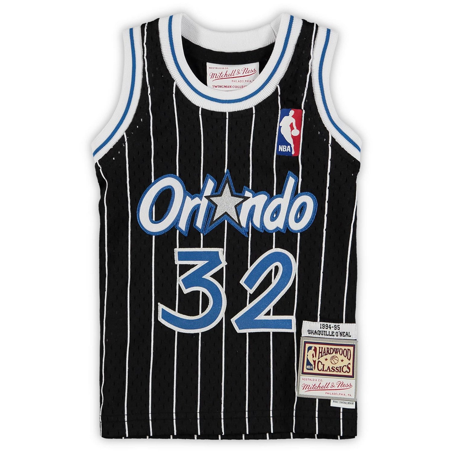 Mitchell Ness Shaquille O'Neal Orlando Magic 1994/95 Hardwood Classics ...