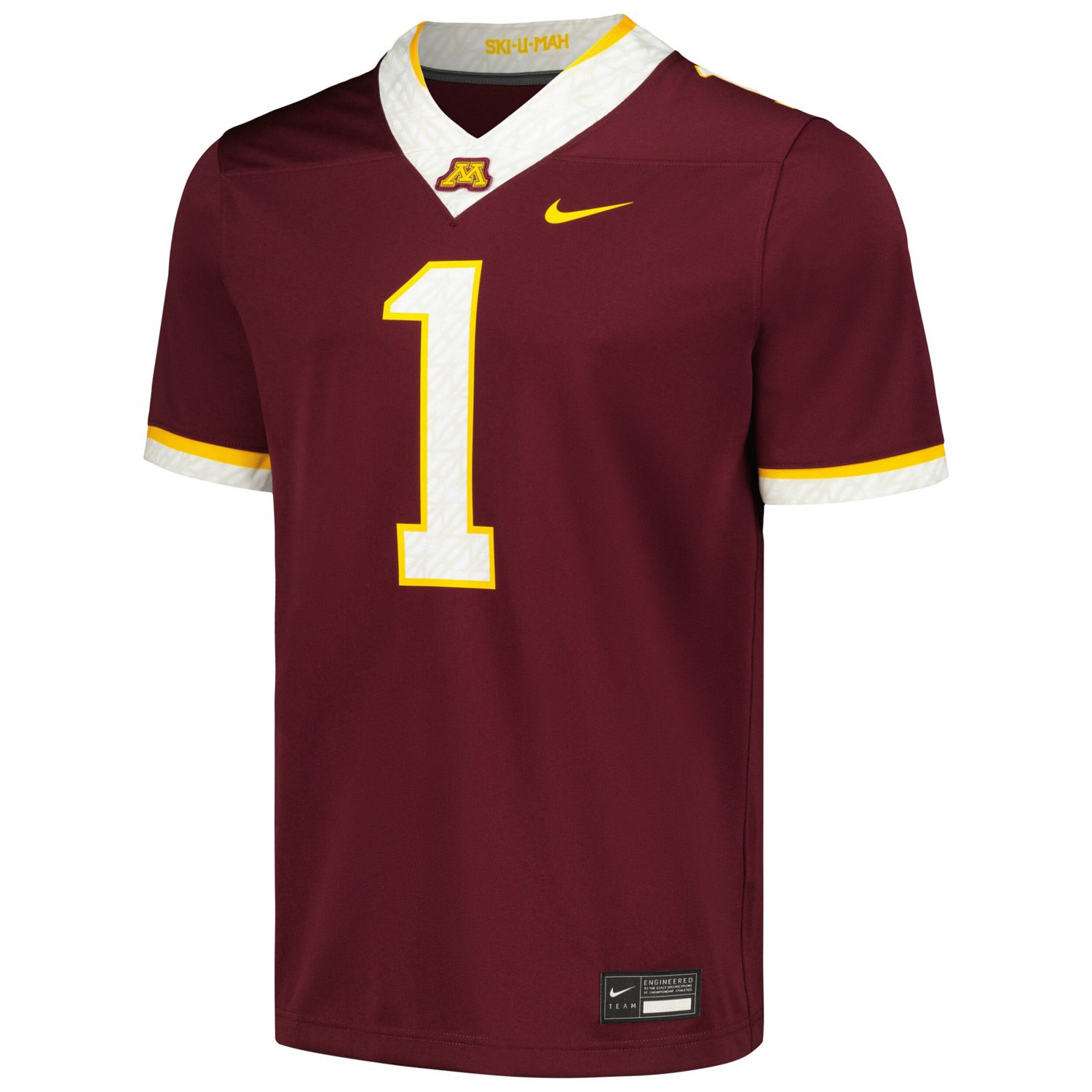 Nike 1 Minnesota Golden Gophers Untouchable Football Replica Jersey ...