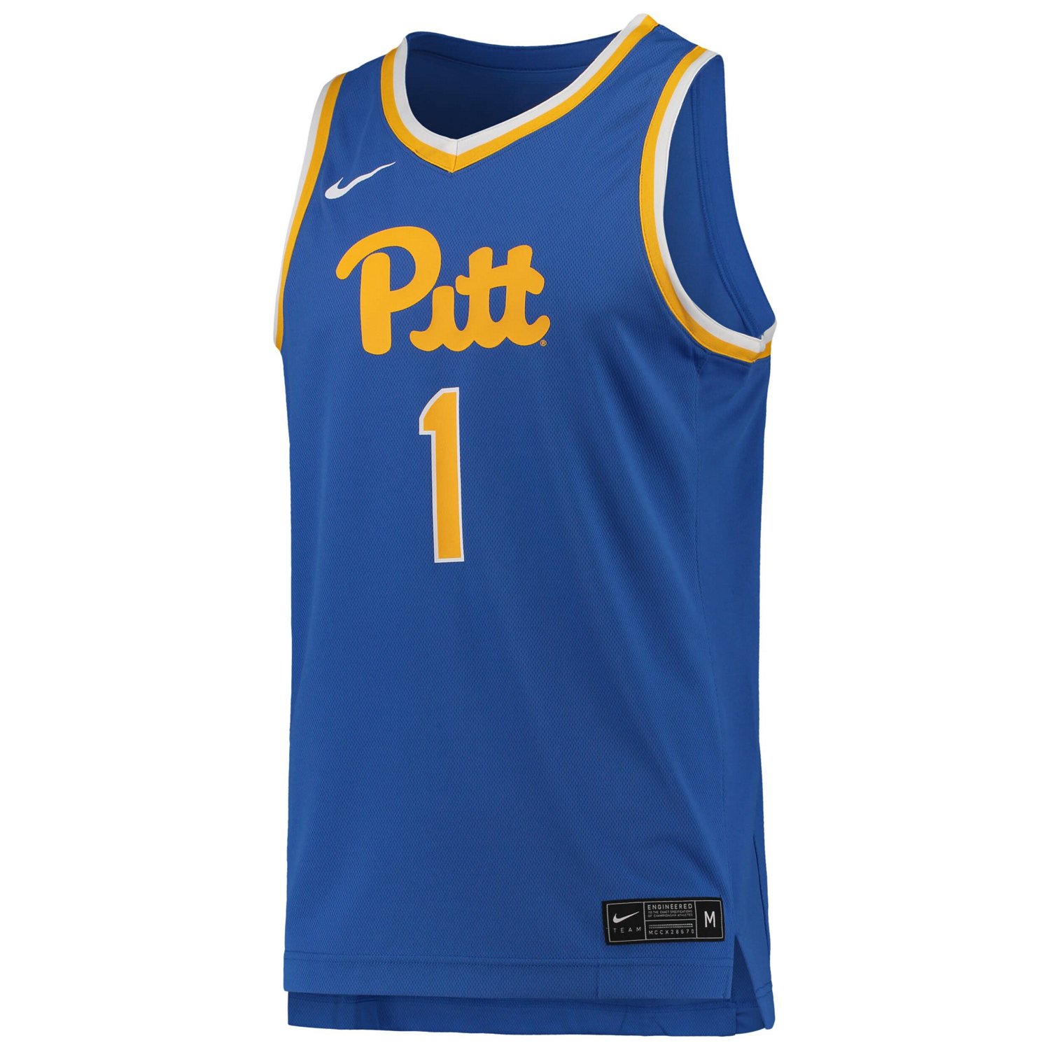 Nike 1 Pitt Panthers Team Replica Basketball Jersey Academy