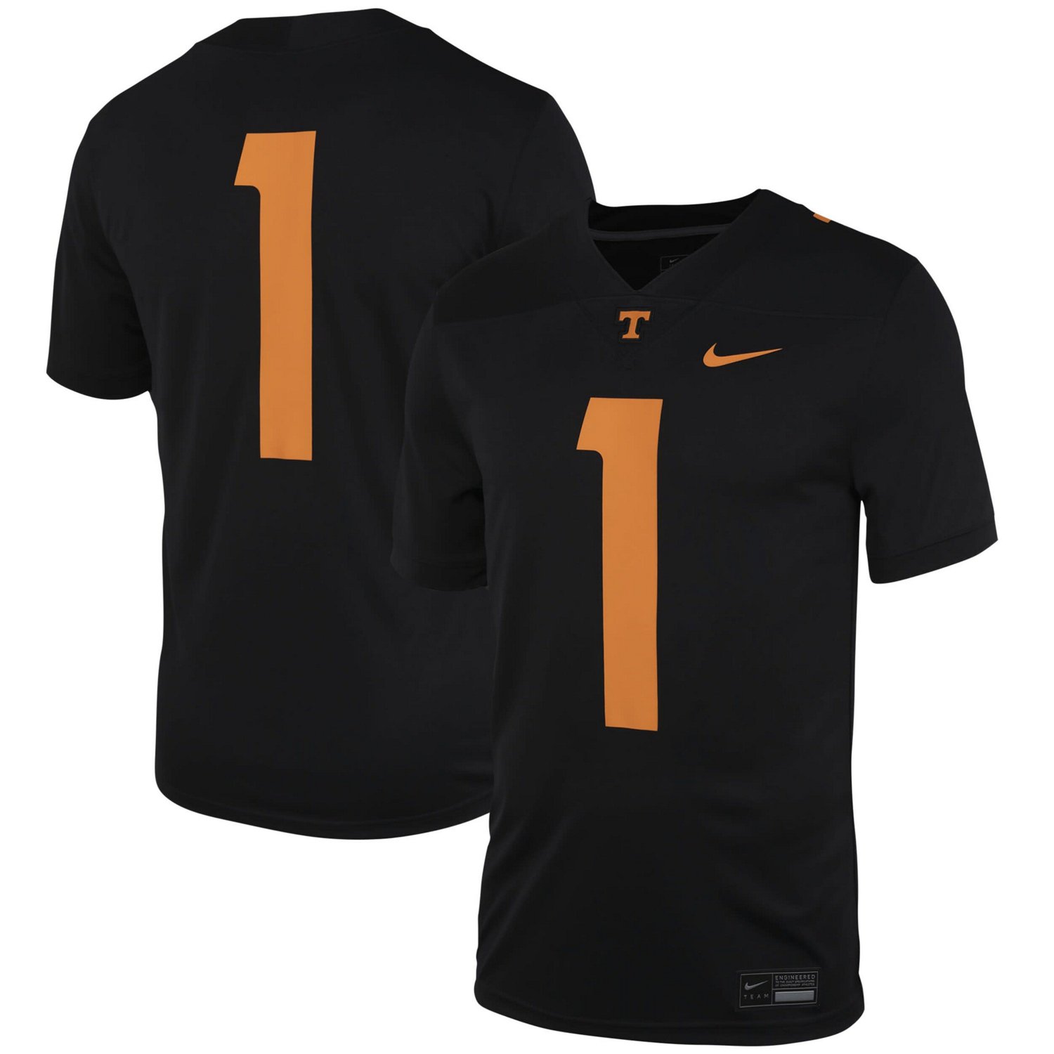 Nike 1 Tennessee Volunteers Dark Mode Game Jersey | Academy