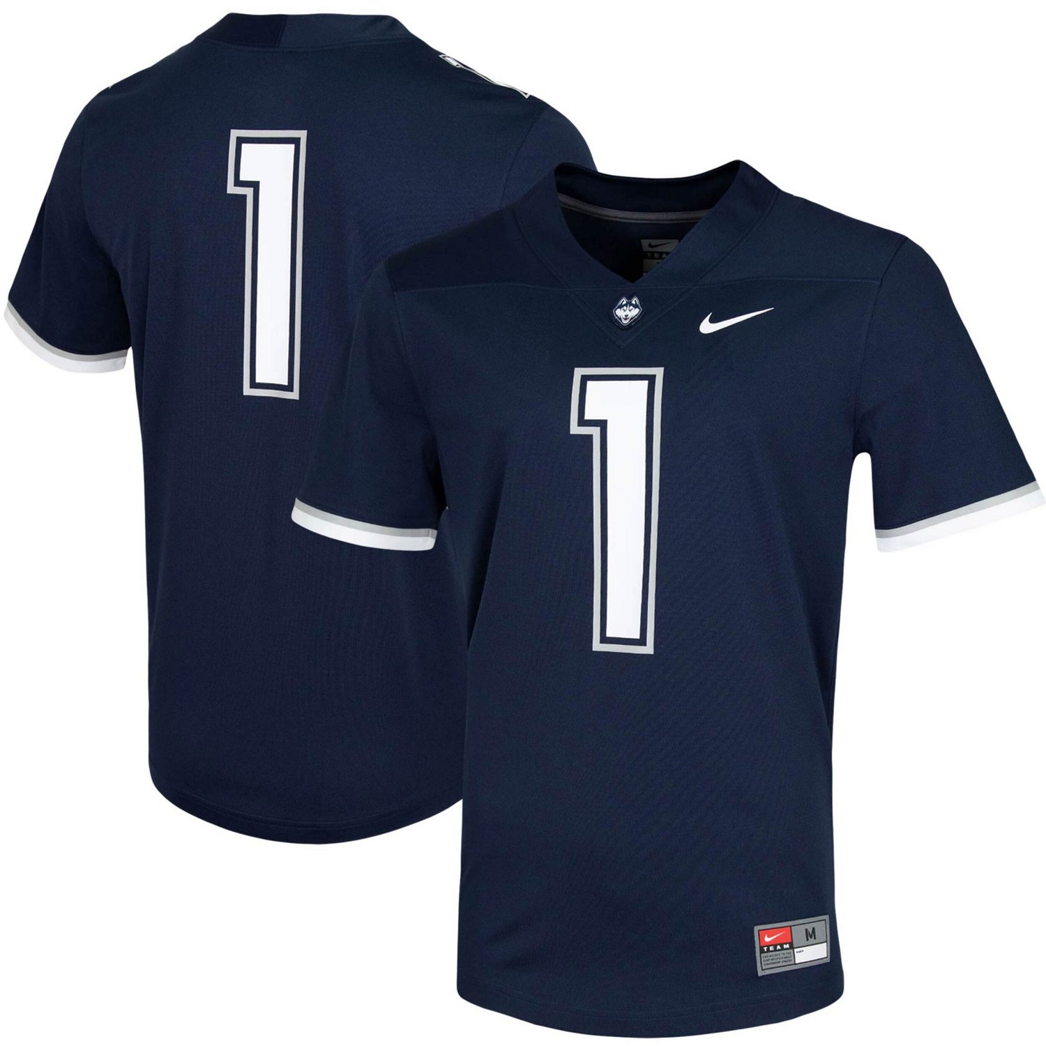 Nike 1 UConn Huskies Untouchable Game Jersey Academy