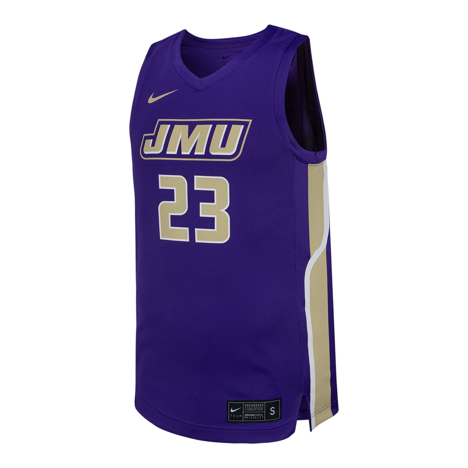 Nike 23 James Madison Dukes Replica Basketball Jersey | Academy