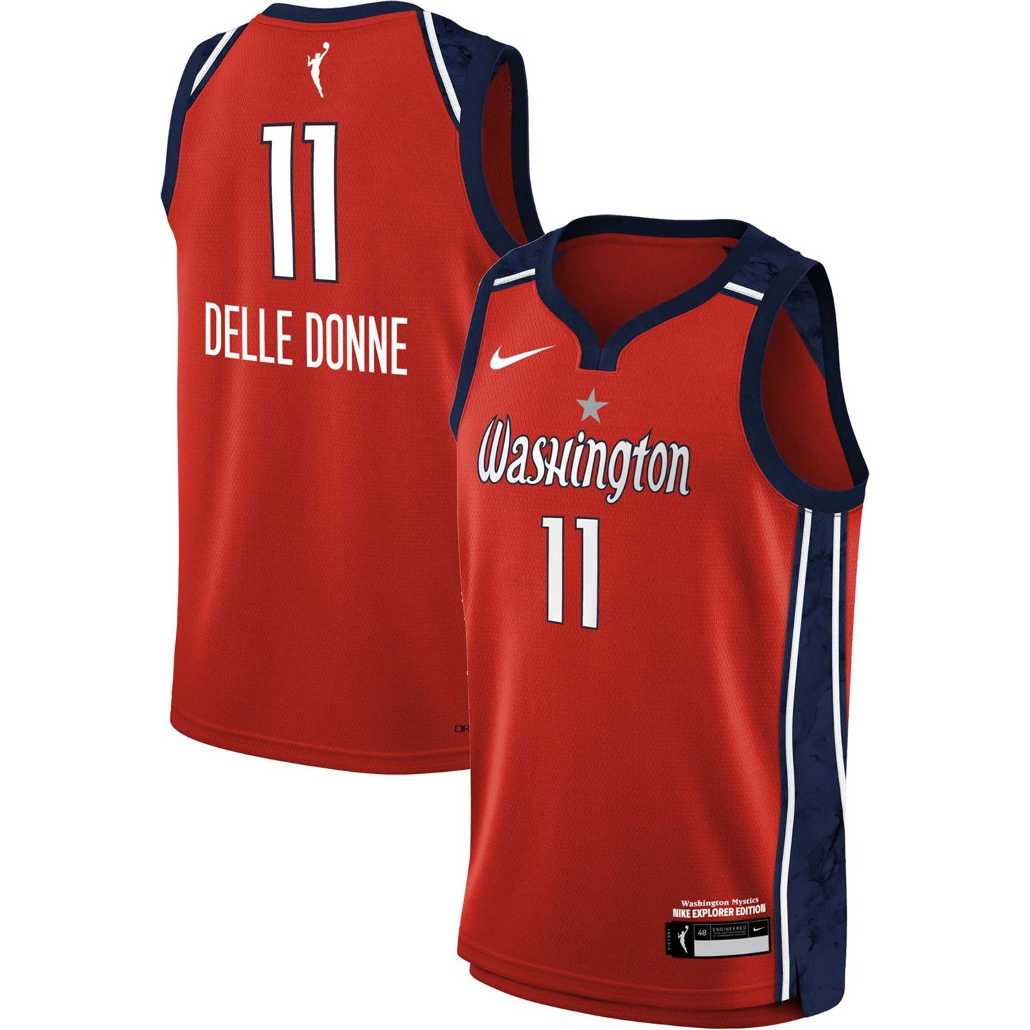 Nike Elena Delle Donne Washington Mystics 2021 Explorer Edition Victory ...