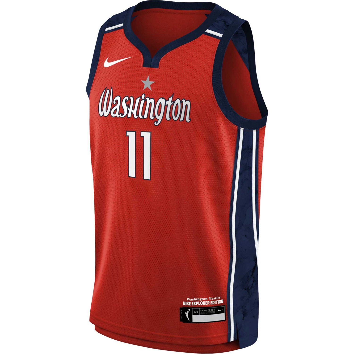 Washington Mystics Wnba Jersey 2021 Fanatics Authentic Elena Delle