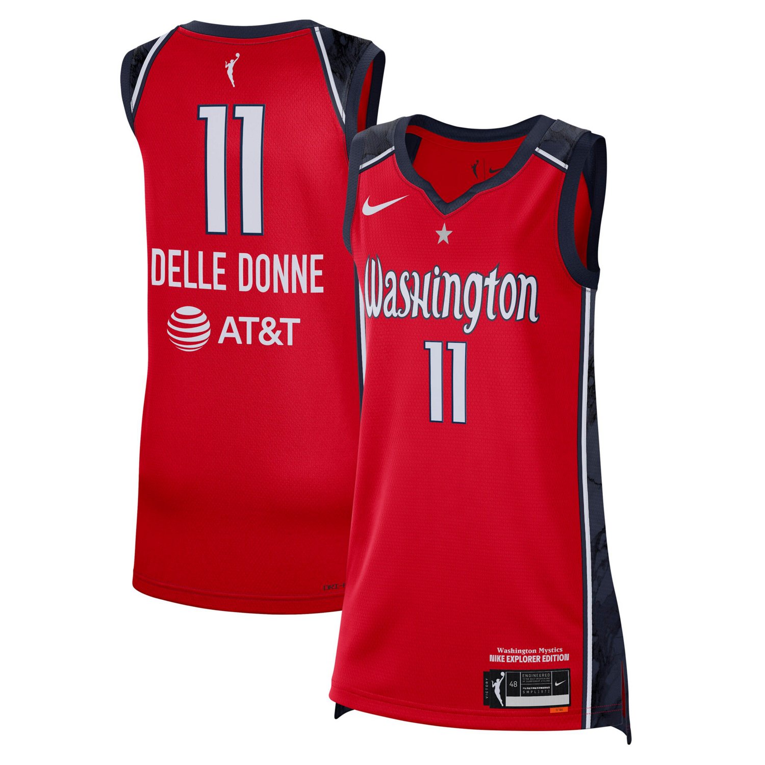 Nike Elena Delle Donne Washington Mystics 2021 Explorer Edition Victory ...