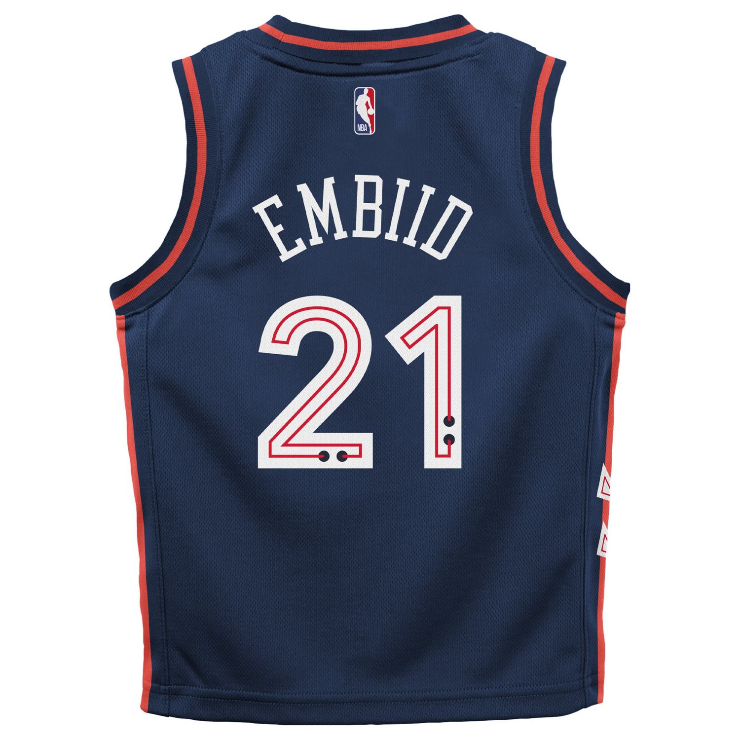 Nike Joel Embiid Philadelphia 76ers Swingman Replica Jersey - City ...