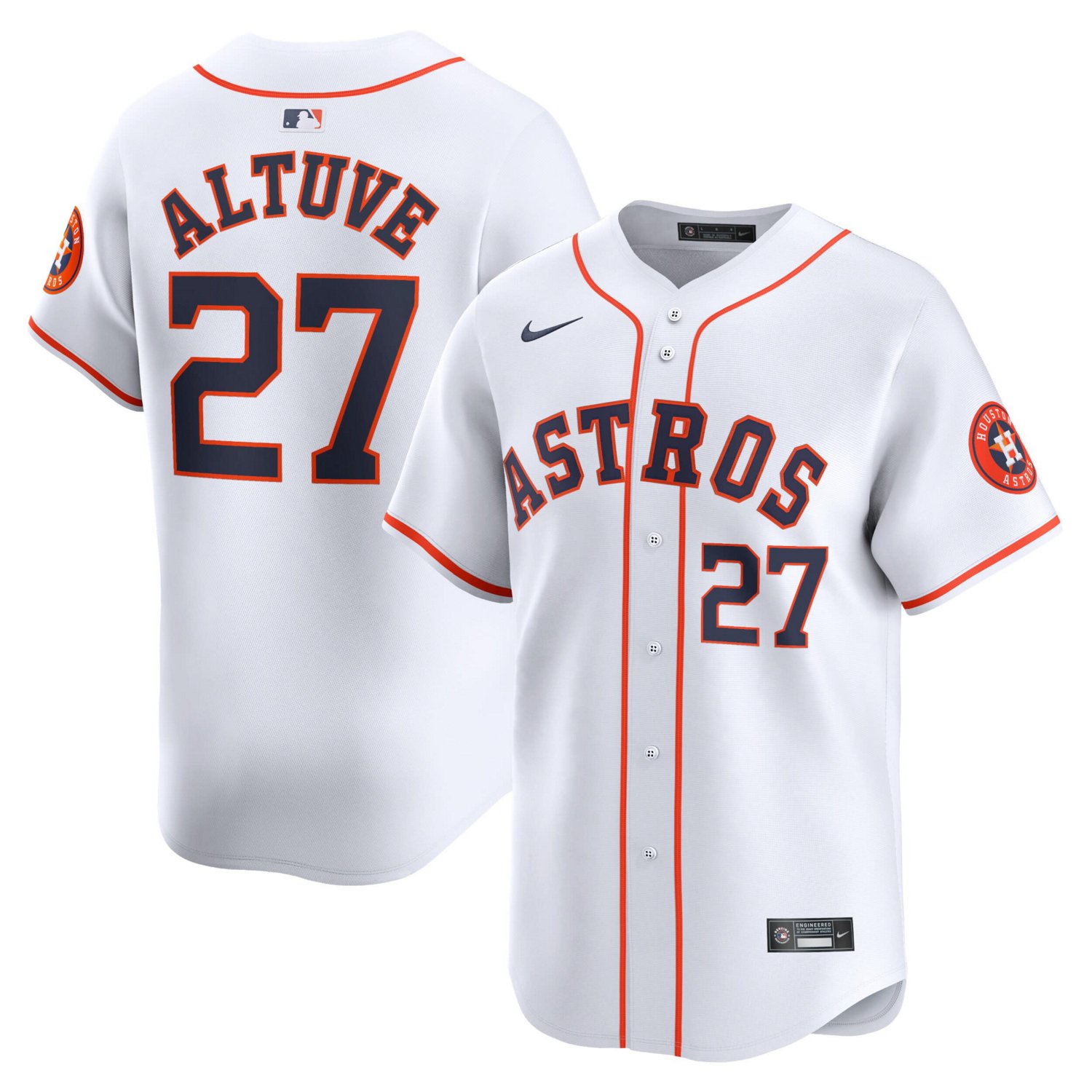 Nike Jose Altuve Houston Astros Home Limited Player Jersey Academy