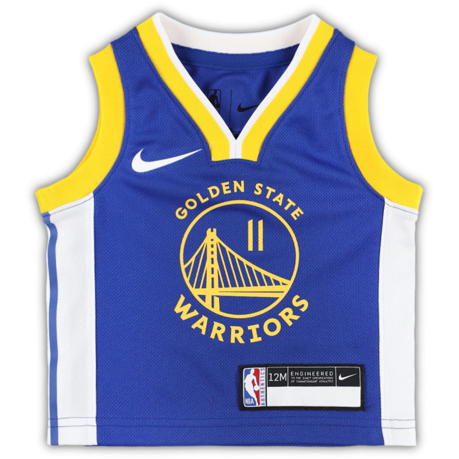 Nike Klay Thompson Golden State Warriors Swingman Player Jersey - Icon ...