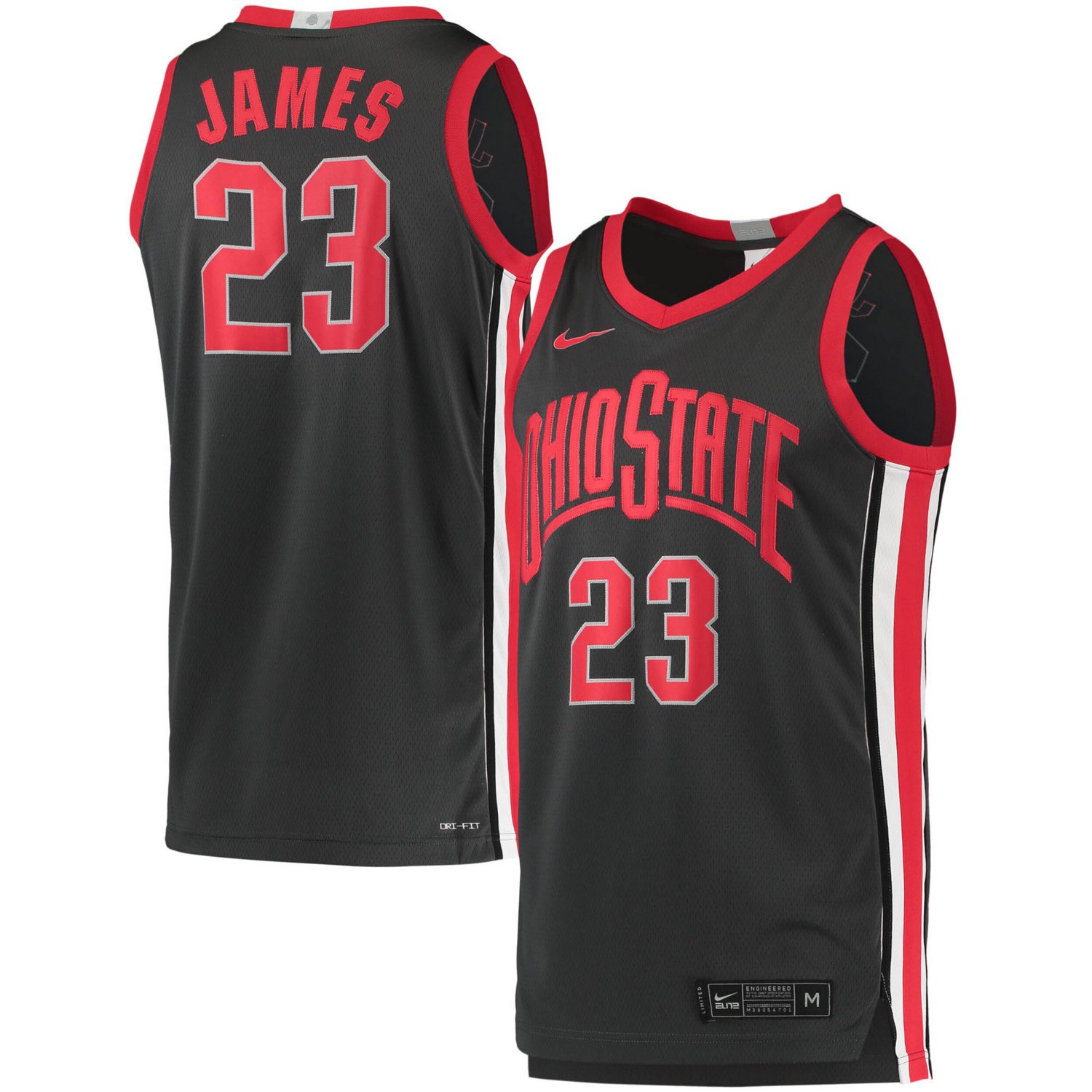 Nike LeBron James Ohio State Buckeyes Limited Basketball Jersey | Academy