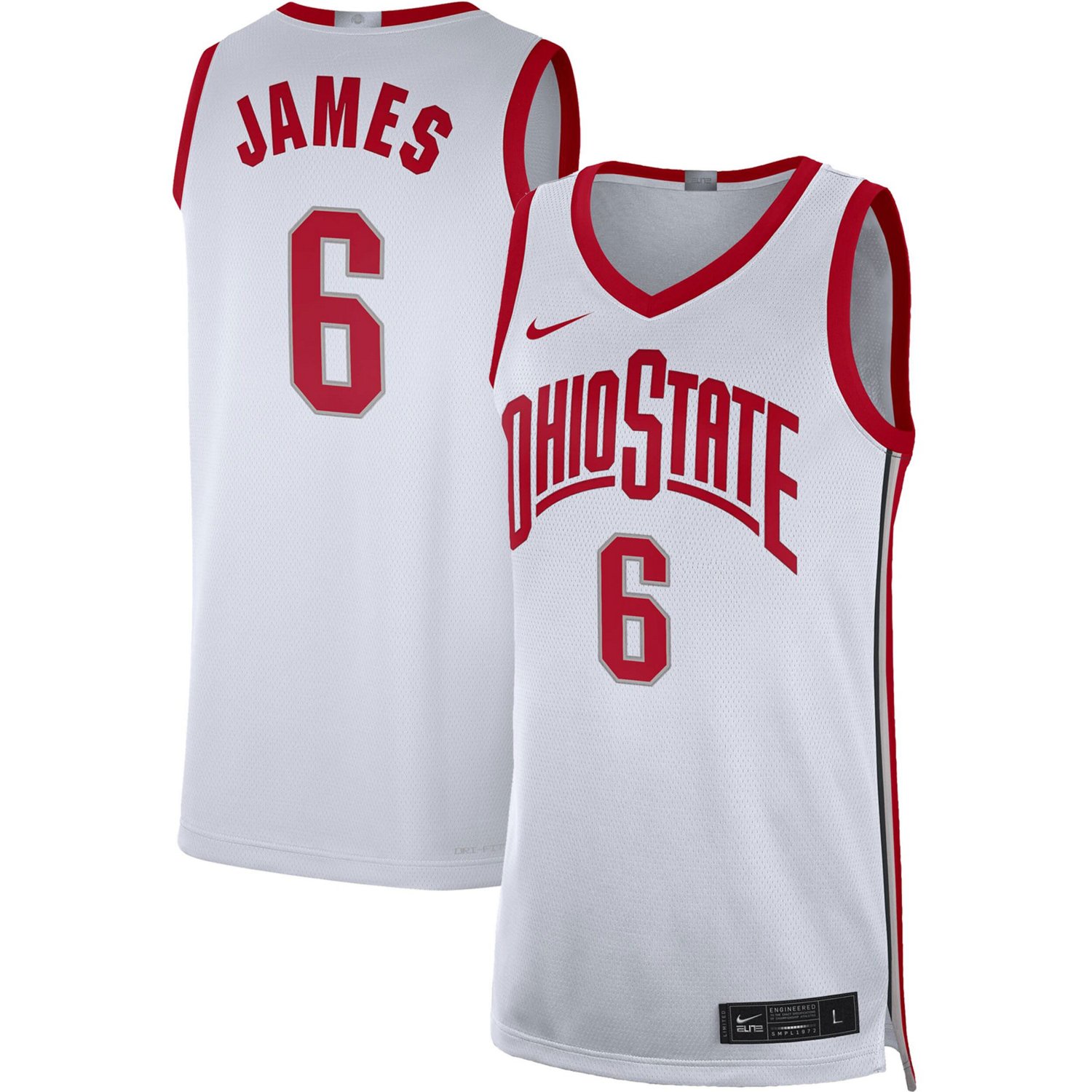 Nike Lebron James Ohio State Buckeyes Limited Basketball Jersey 