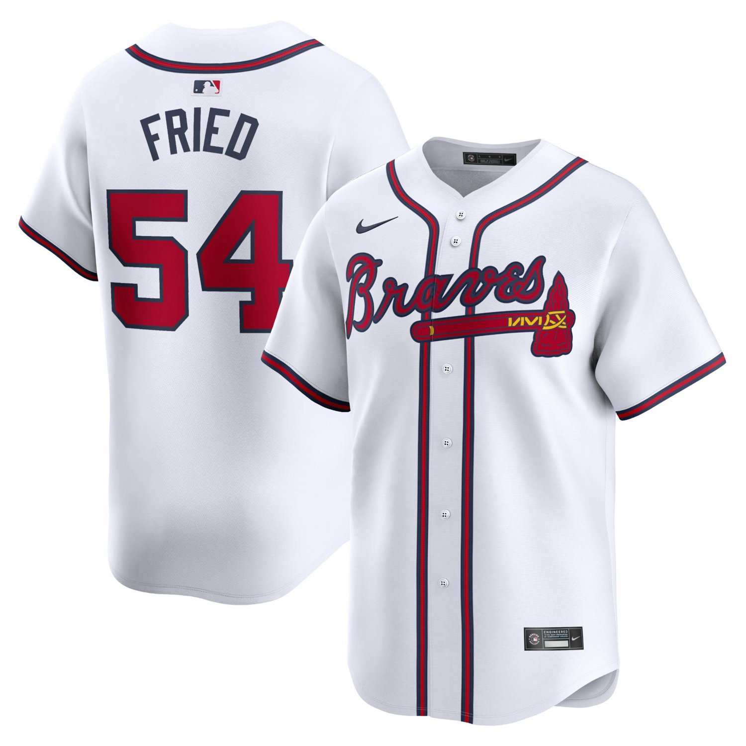 Nike Max Fried Atlanta Braves Home Limited Player Jersey | Academy