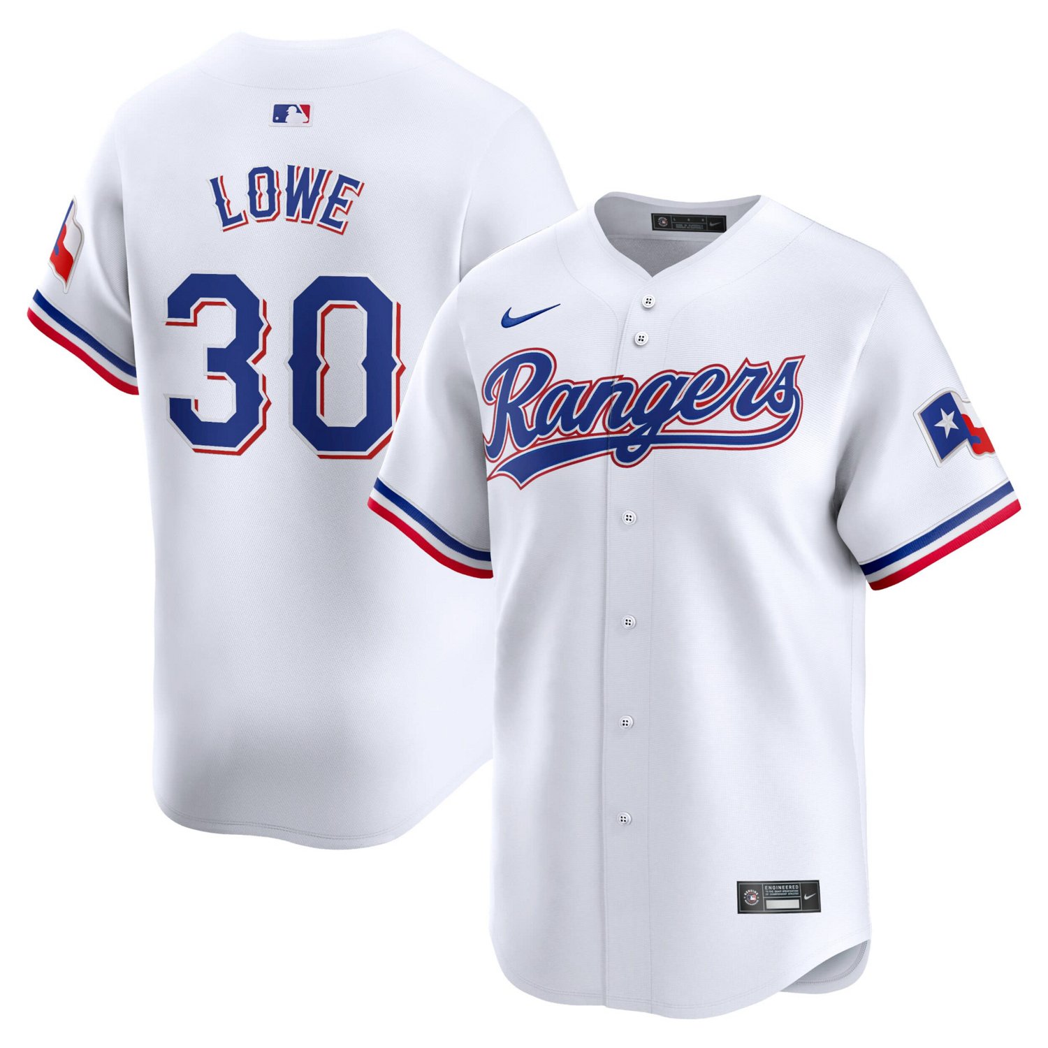 Nike Nathaniel Lowe Texas Rangers Home Limited Player Jersey | Academy 