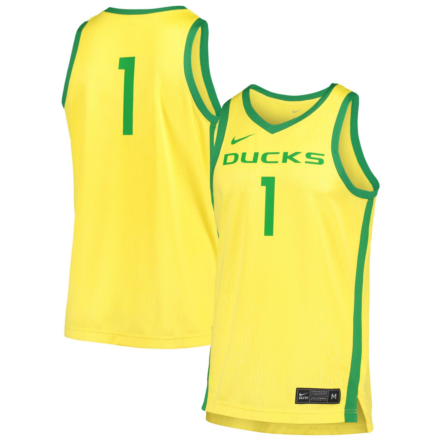 Nike Oregon Ducks Replica Basketball Jersey 