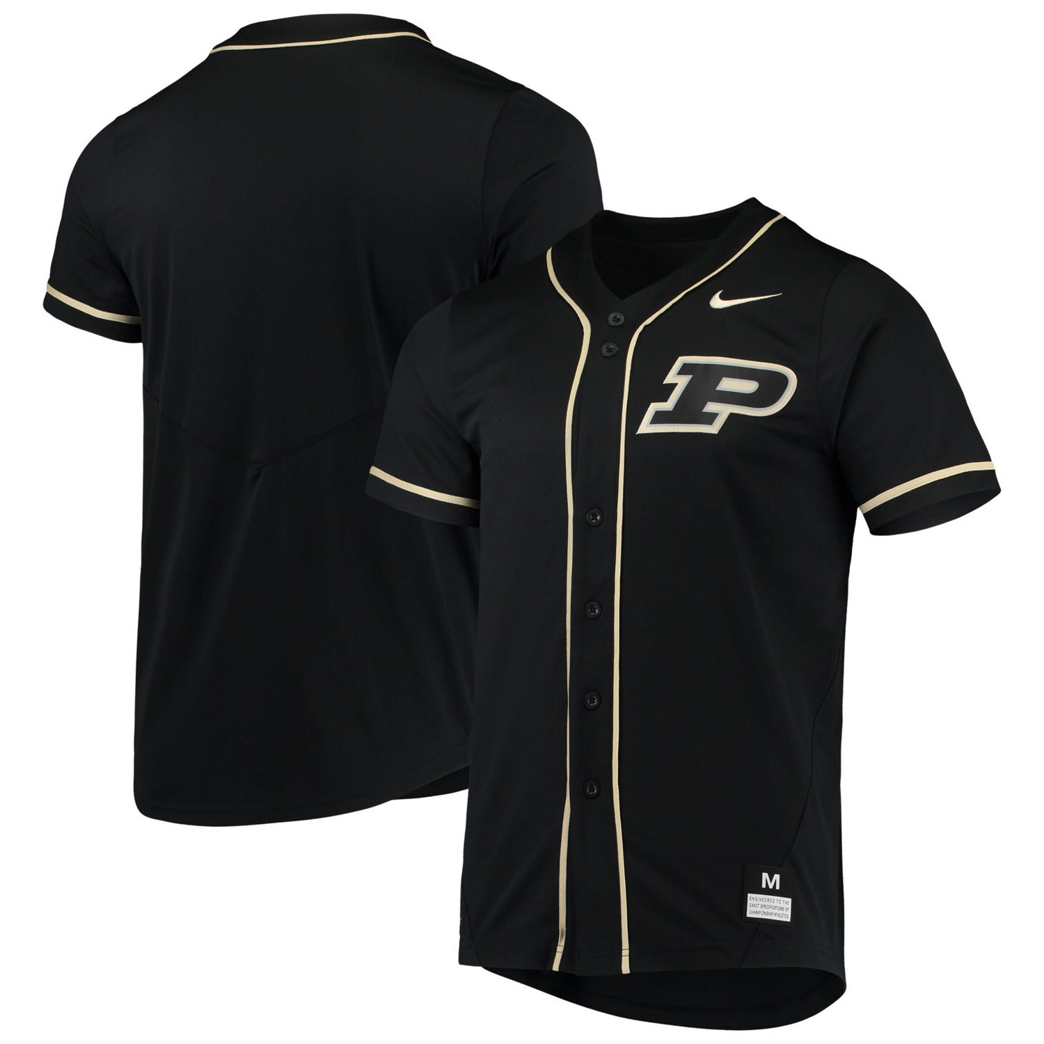 Nike Purdue Boilermakers Replica Baseball Jersey | Academy