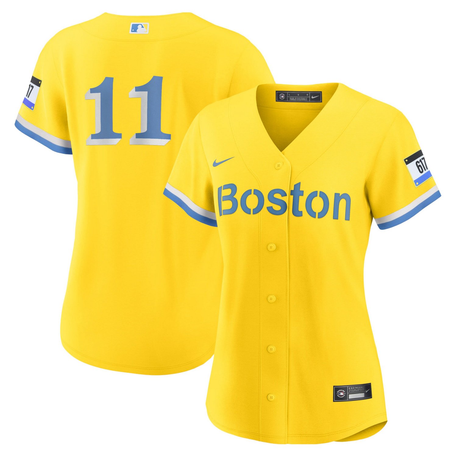 Nike Rafael Devers Boston Red Sox City Connect Replica Player Jersey ...